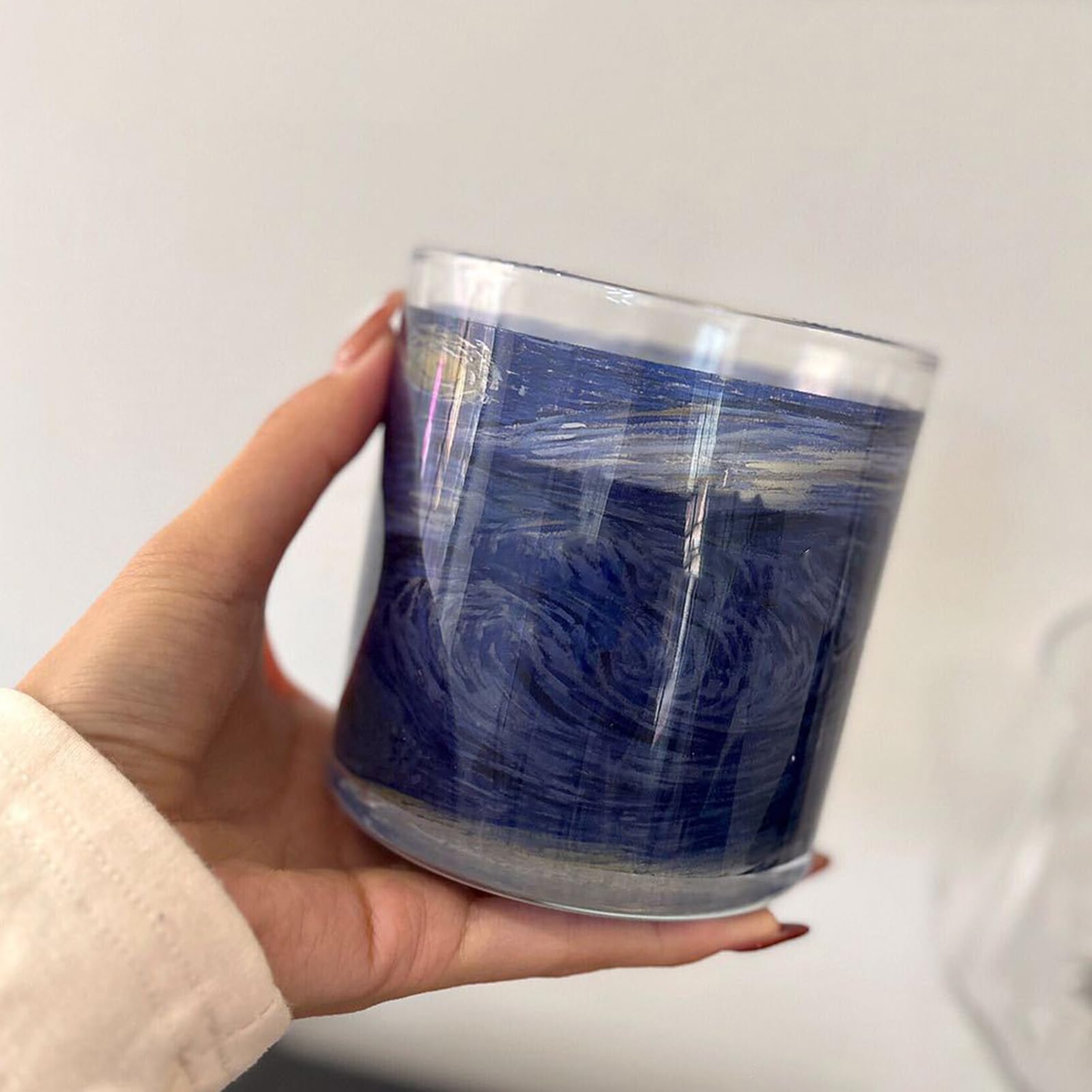 Glas Kerzen Entspannende Natürliche Künstlerische Sternenhimmel Wohndeko
