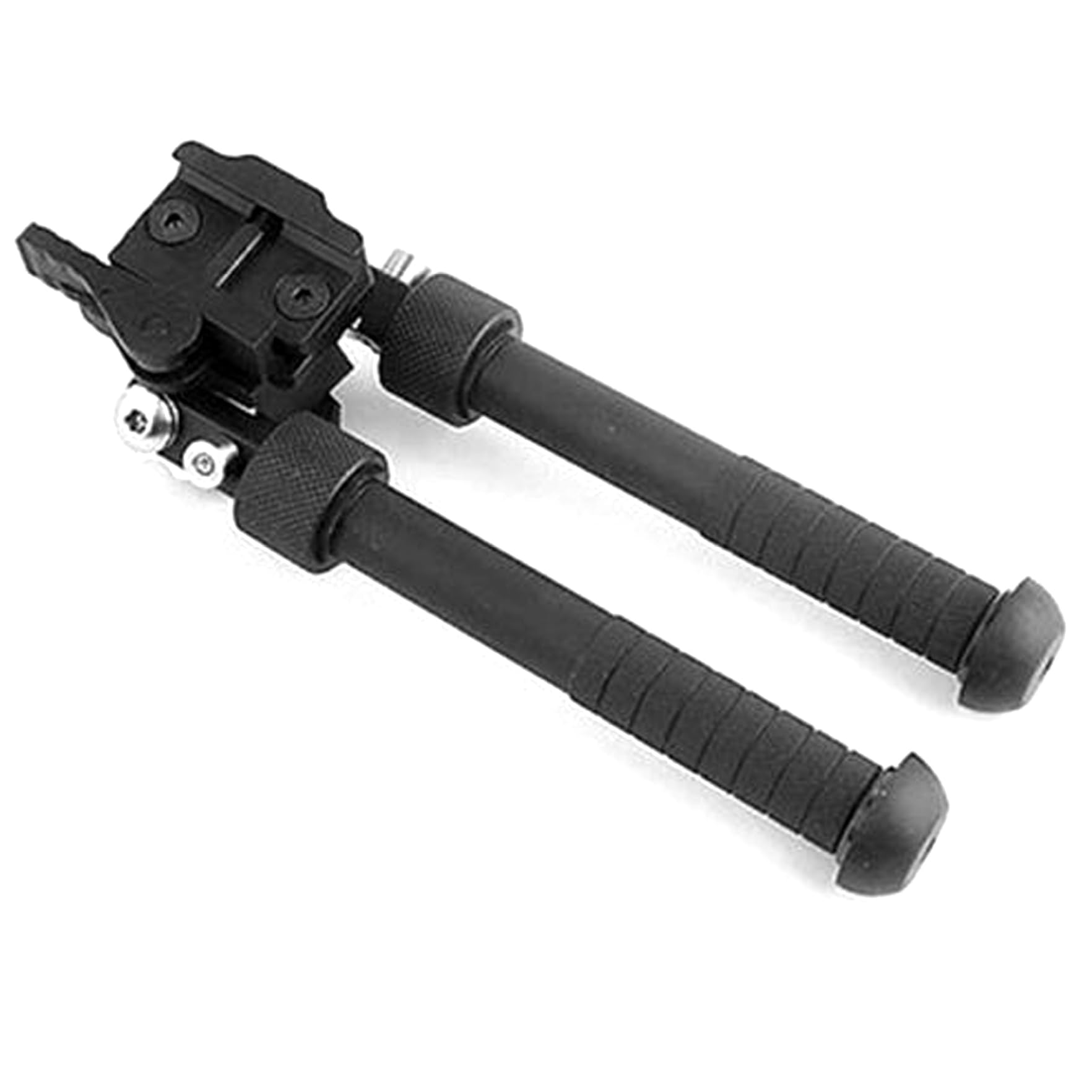 BIPOD ÚNICO 360 ° Rotación de Altura Ajustable Bi Pods para Rifles, palitos de Disparo portátiles Plegables Removibles rápidos para la Estabilidad de los Rifles de Caza y Disparos Objetivo, bípodo, B
