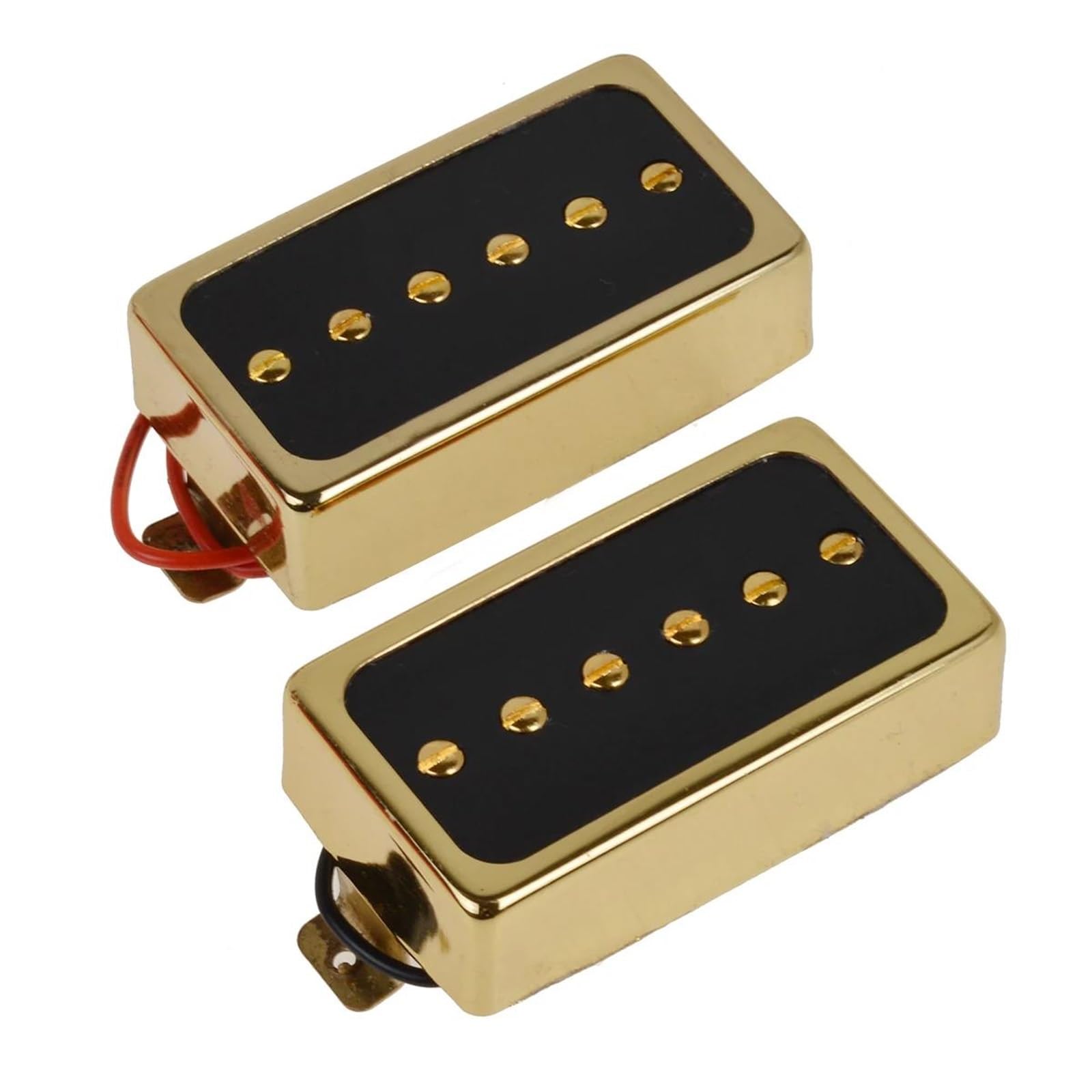 Pickup Gitary Elektrycznej 1 zestaw przetworników z pojedynczą cewką i wymiana części do gitary elektrycznej na gryfie(1Set Gold)