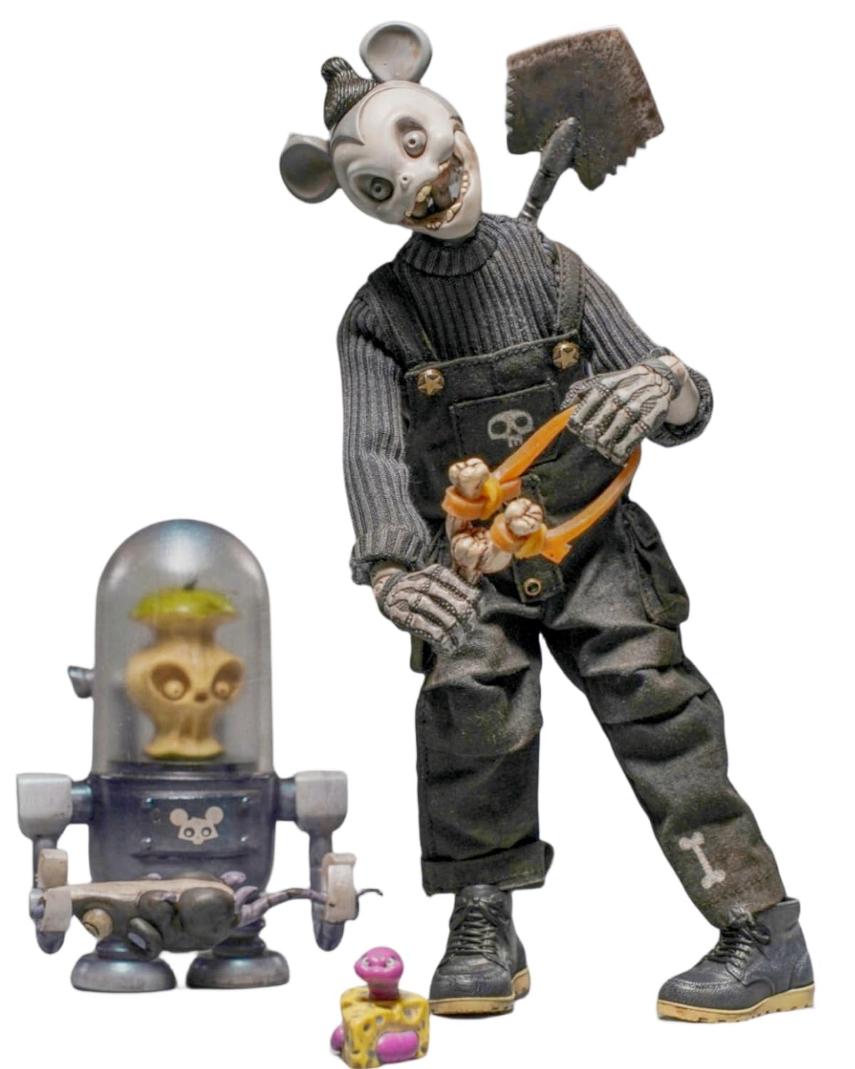 Amazon.co.jp: HiPlay AXYTOYS 12骨 ネズミ AXY12B-001B 可動