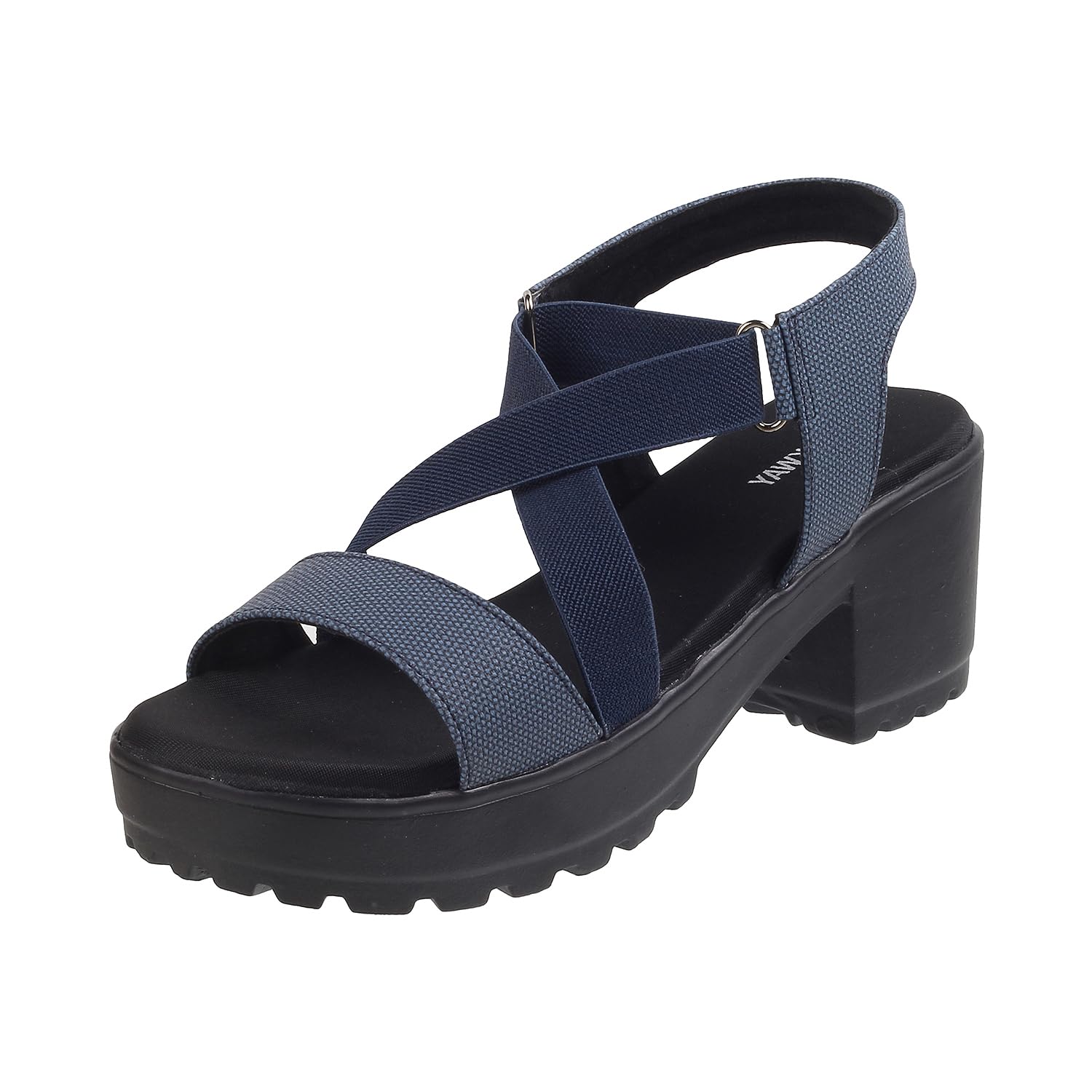 Walkway Women Blue/Navy Synthetic Block Heel Sandal UK/5 EU/38 (33-317) (B0CHQRWYGV) Amazon Price History, Amazon Price Tracker