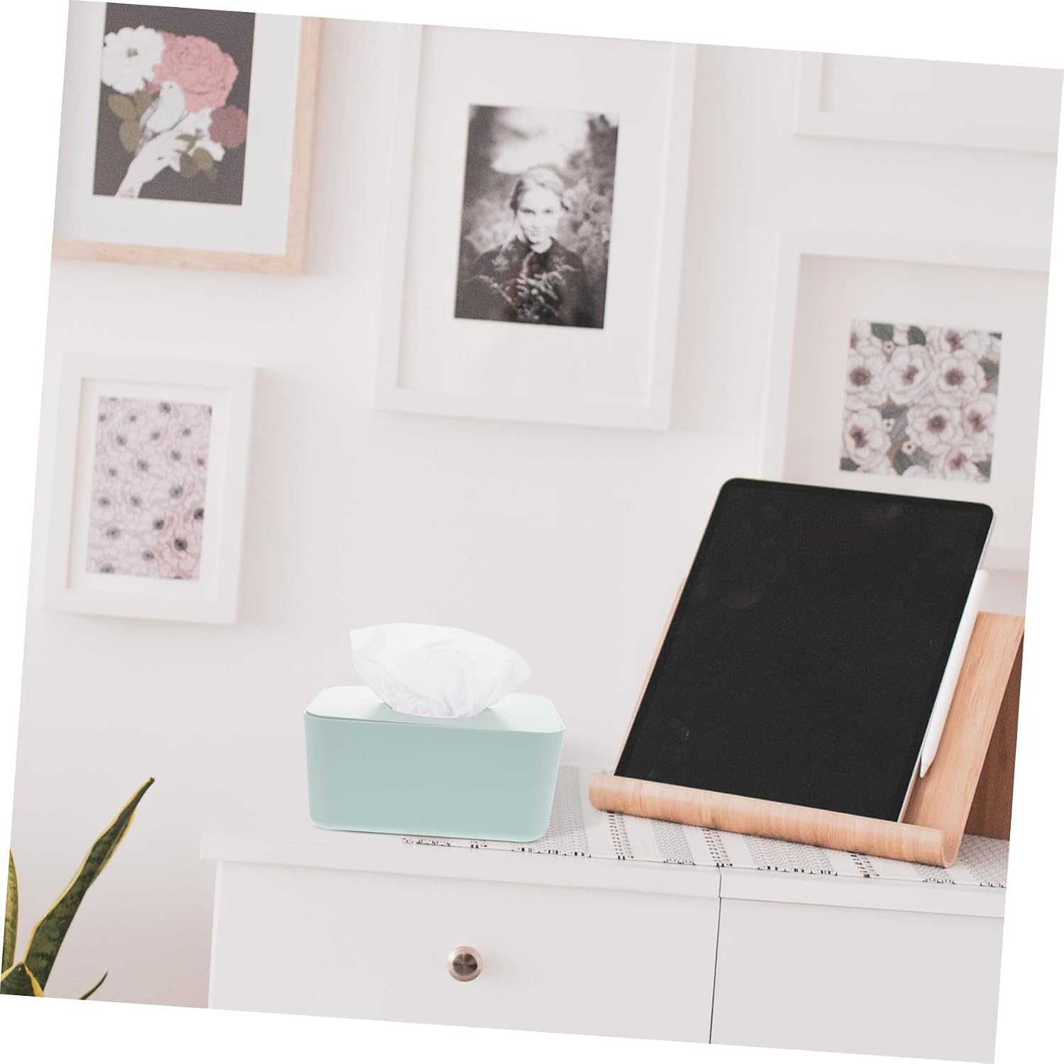 Healifty Diaper Wipes Dispenser Box Airtight Lid Wipe Holder for Home Office and Cars Stylish Storage