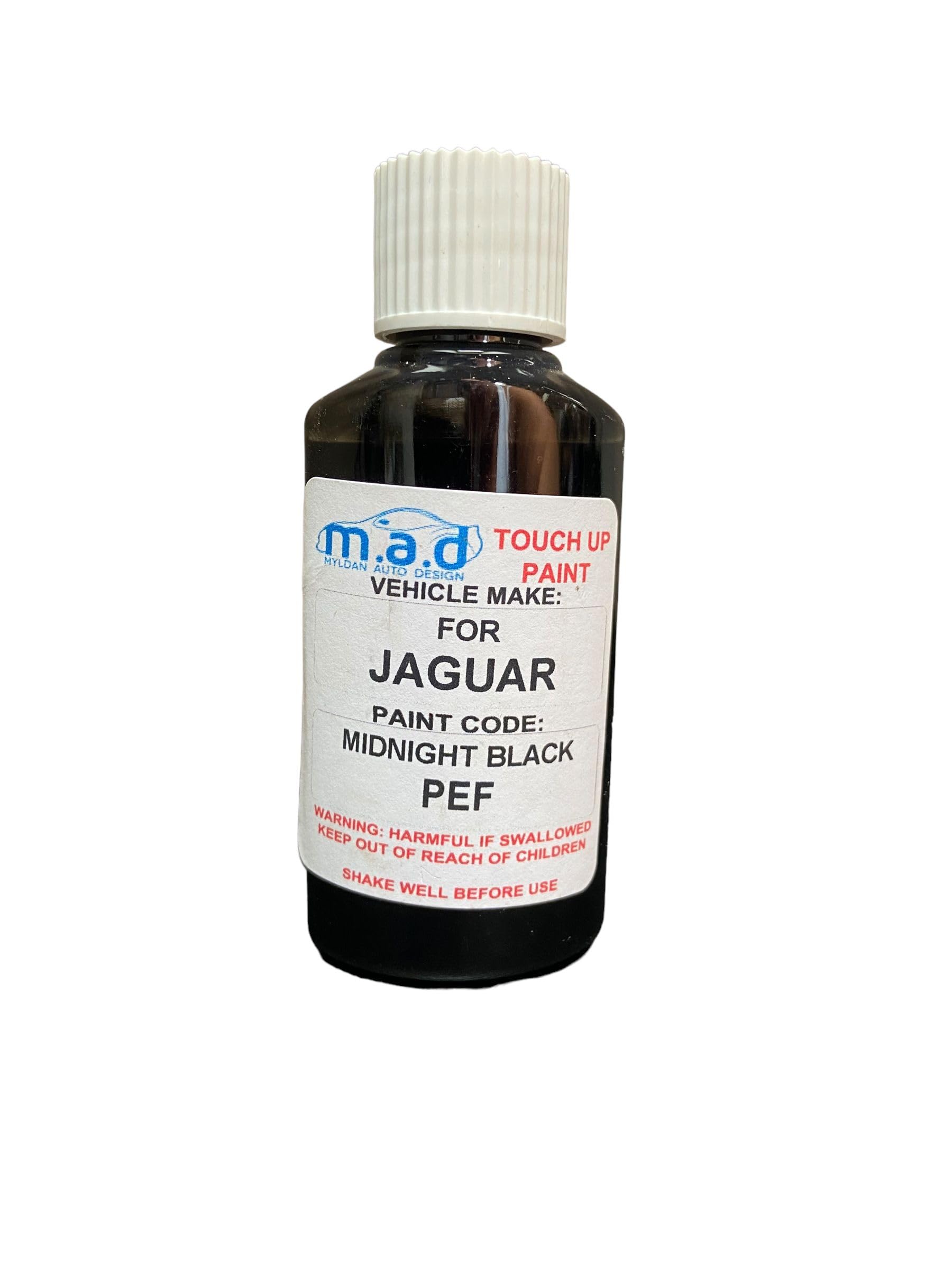 Mad Paints Black Jaguar Midnight Pef Paint Touch Up Pen Repair Xf Xk Xkr F-Type Xj F Pace (Just Paint)