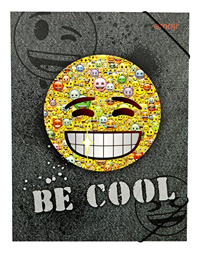 Preisvergleich Produktbild Undercover EMCA0300 - Gummizugmappe A4, Emoji