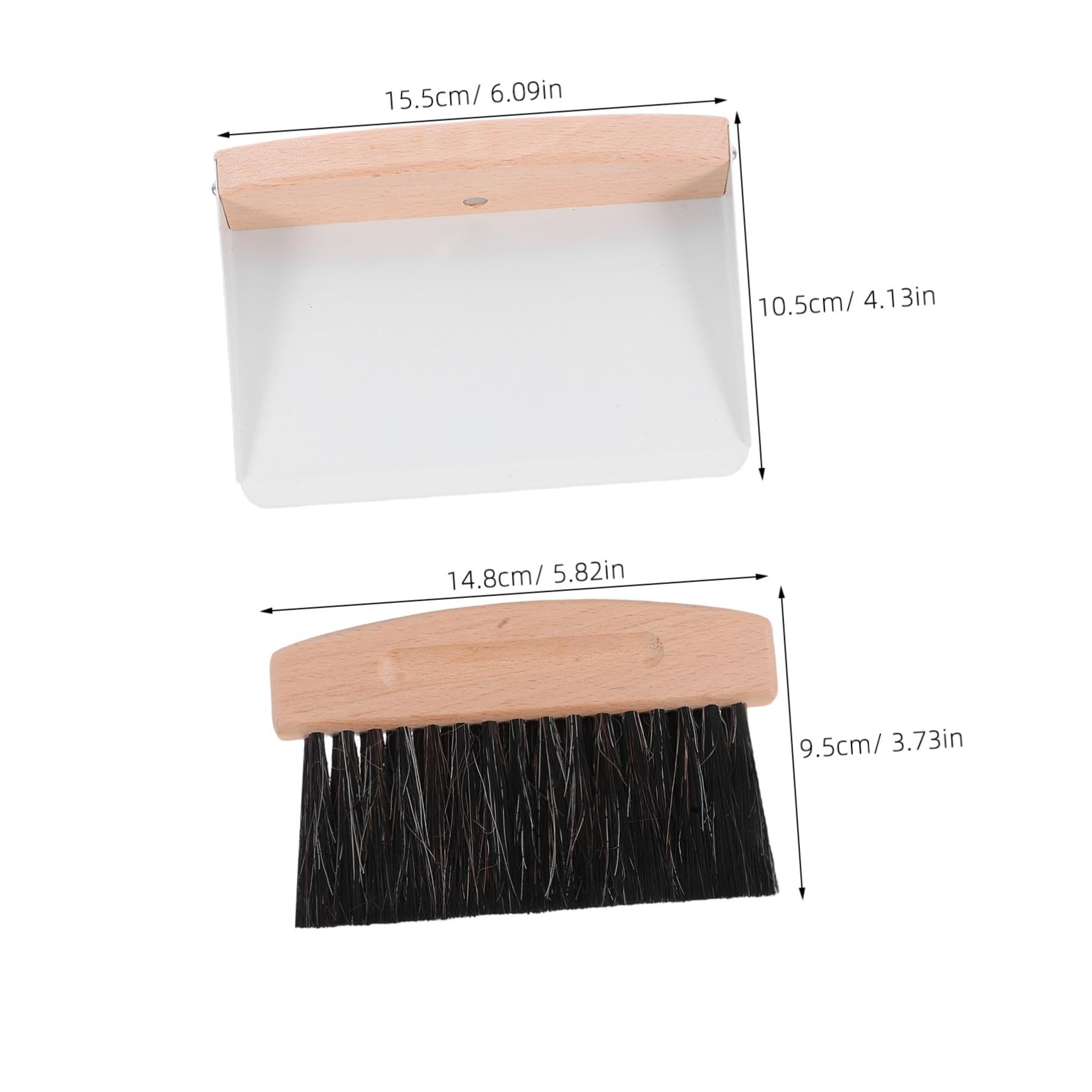 TIDTALEO 1 Set Mini Hand Broom Dustpan Set for Desktop and Sofa Portable Compact and Easy to Store