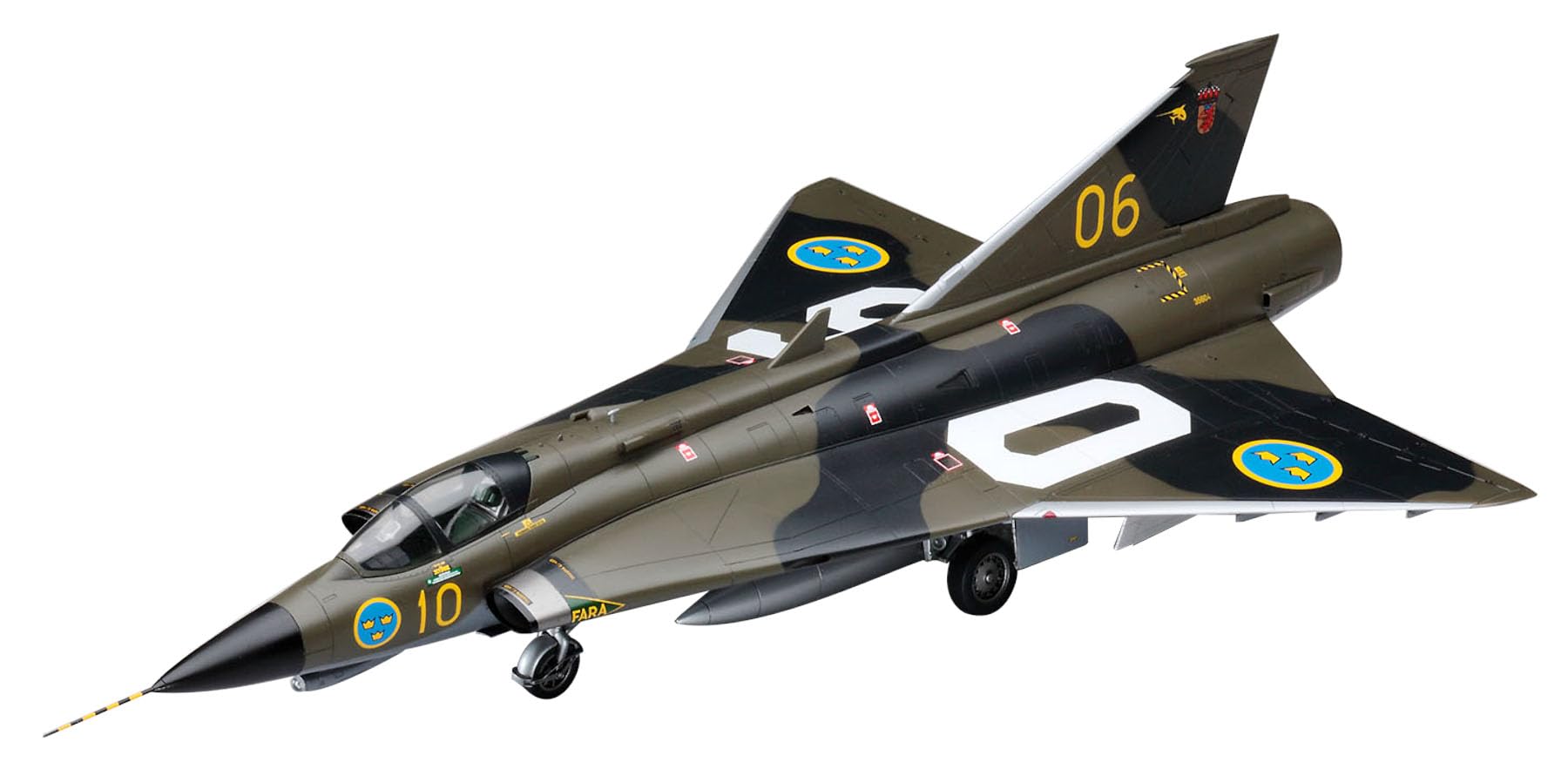 Hasegawa 1:48 Scale J35F/J Draken Model Kit
