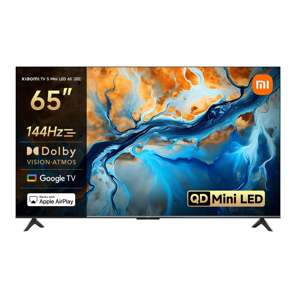 Xiaomi TV S Mini 65 2025, Mini Led, QLED, 65 Zoll, Local dimming, 1200nits