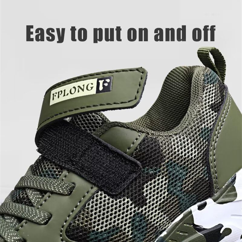 Kid's Boy Girl Lightweight Camouflage Sport Shoes for Walking Running Hiking3