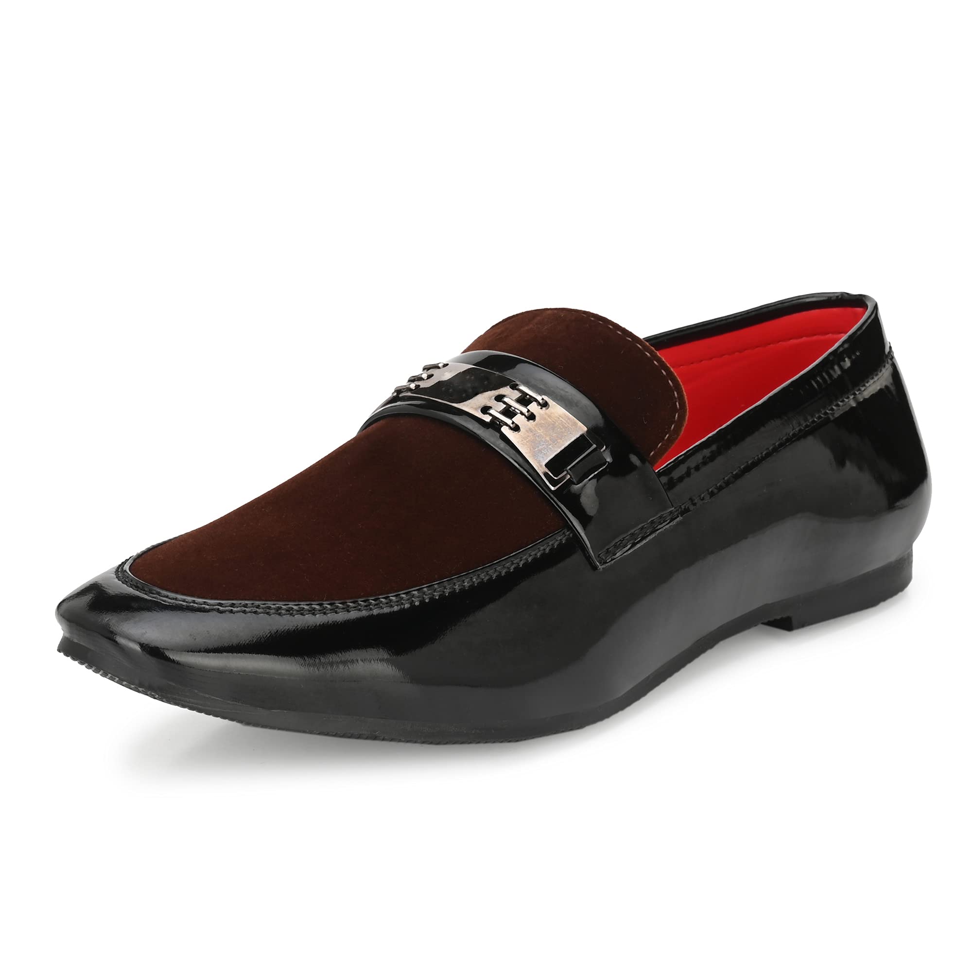 BRAWO Mens Brown Loafers Shoes Size-7 (B093R23WX9) Amazon Price History, Amazon Price Tracker