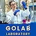 GoLab Laboratory Bio Eye Model Premium – Enlarged Anatomical Human Eye Model with Removable Parts – Medical Anatomy Teaching Tool for School, College, Lab, Doctor or Clinic Display