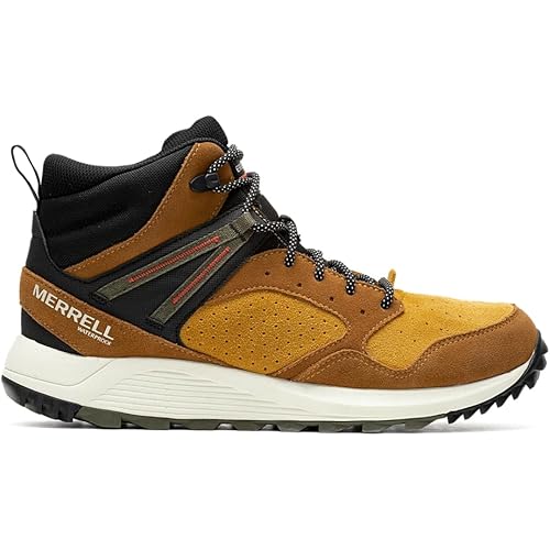 Merrell Men's Wildwood Mid Leather Waterproof Hiking Boot