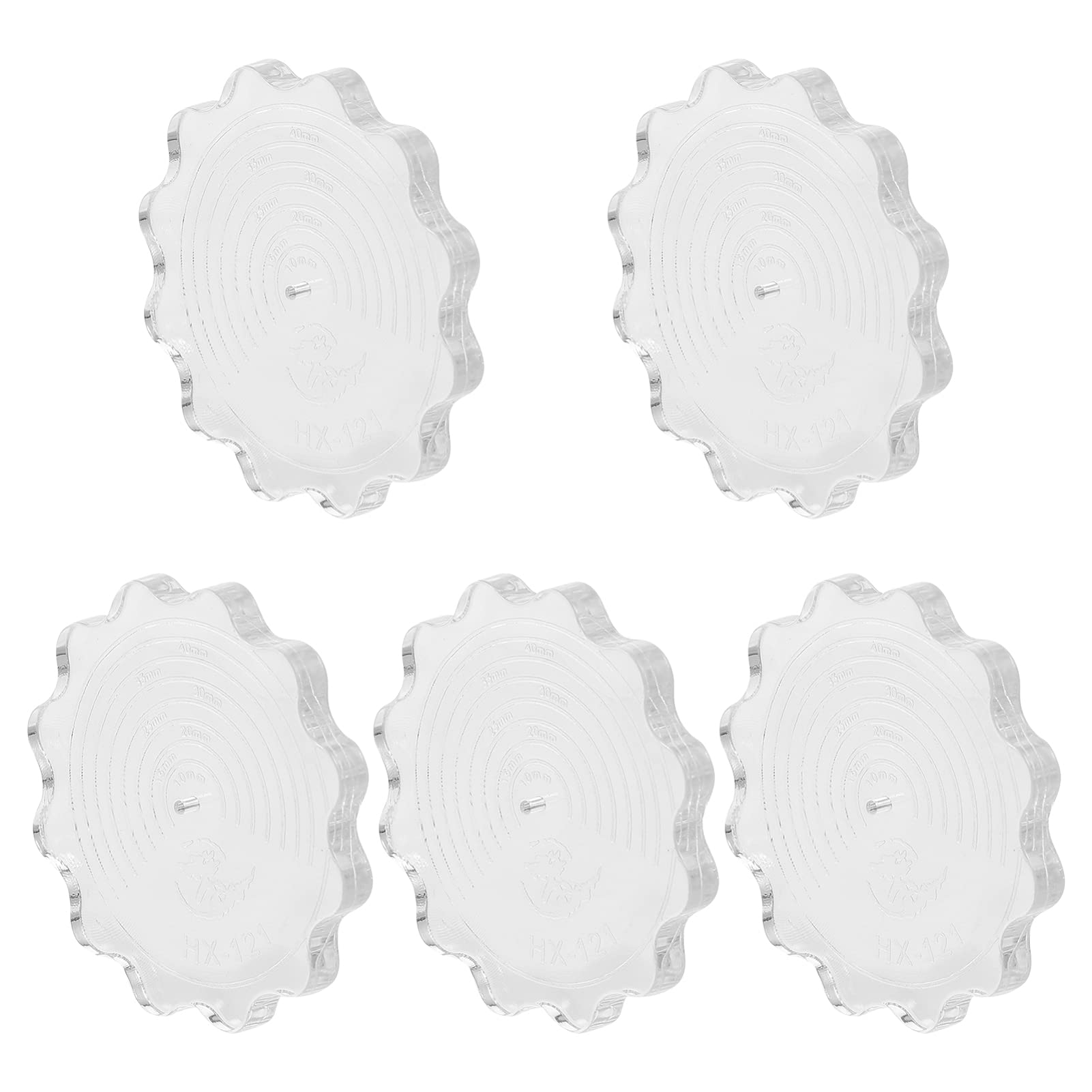 Beatifufu 5Pcs Paper Quilling Tool Durable Accessory for Crafting for Greeting Cards Home Decor and Party Decorations for Beginners and Professionals