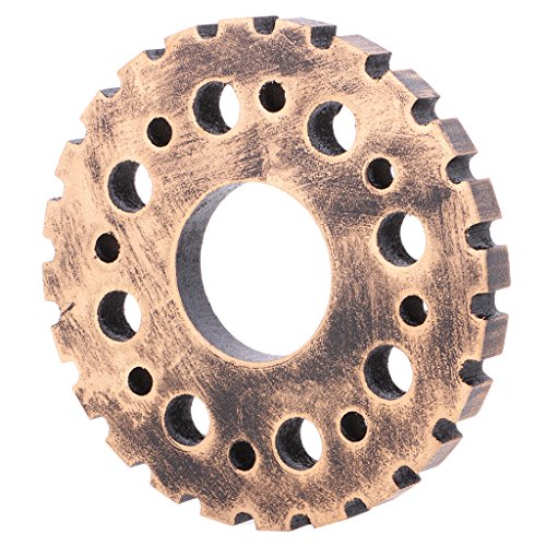 Monkeyjack Set Of 4 Vintage Steampunk Wall Gear Wooden Home Room Pub Decorative Decors #TOP1