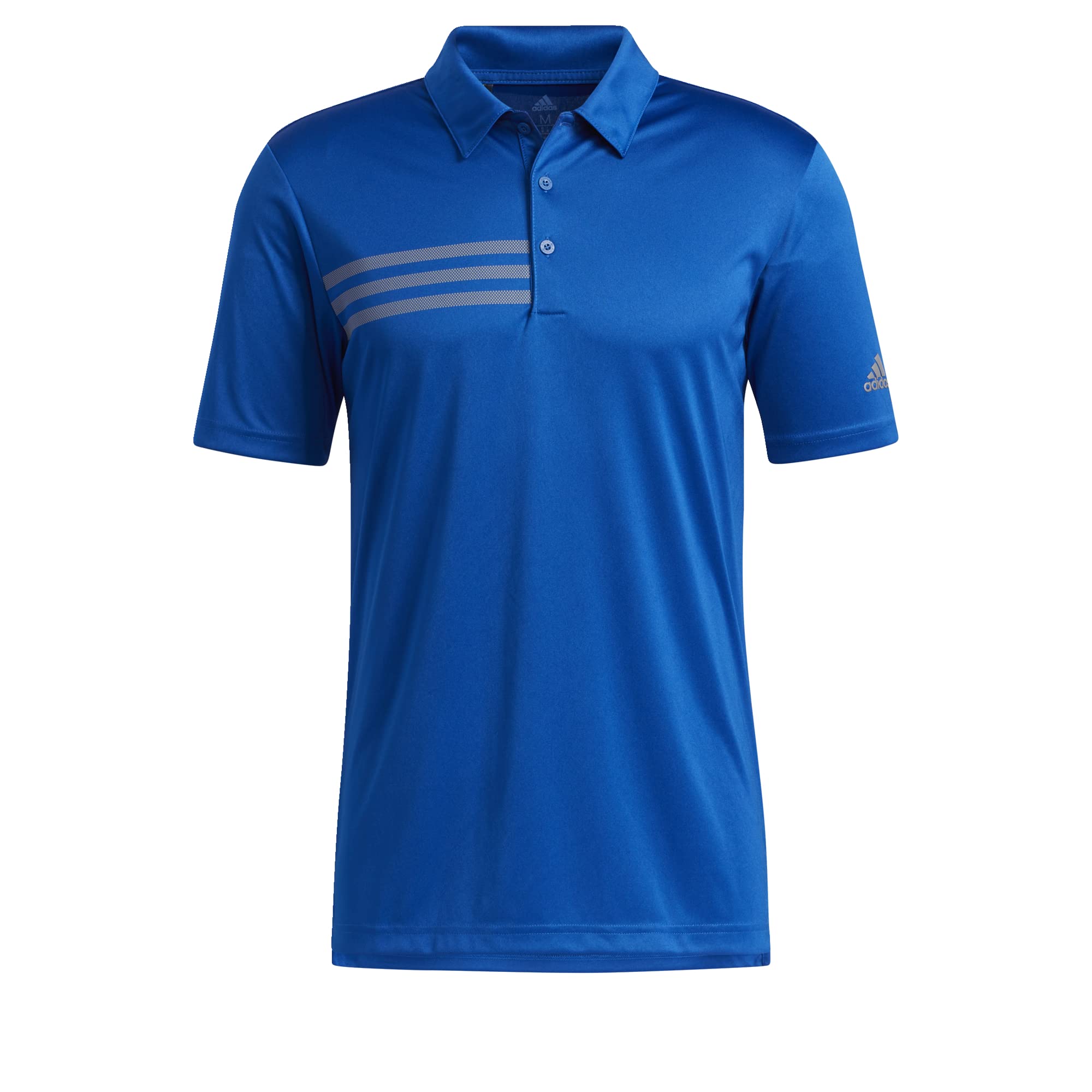 adidas Camiseta deportiva de 3 rayas para hombre (A324)