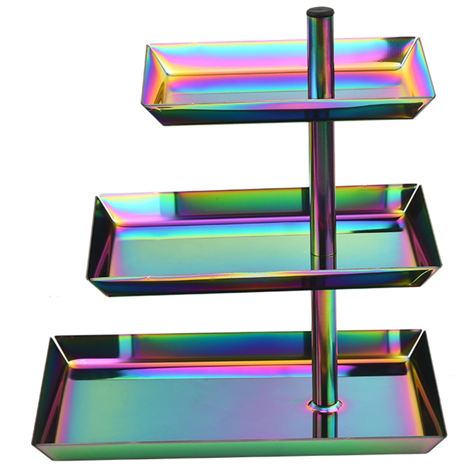 PANGBOER Practical Candy Display Holder Storage Container Large Serving Tray with Sturdier Stand for and Dessert Display Holder