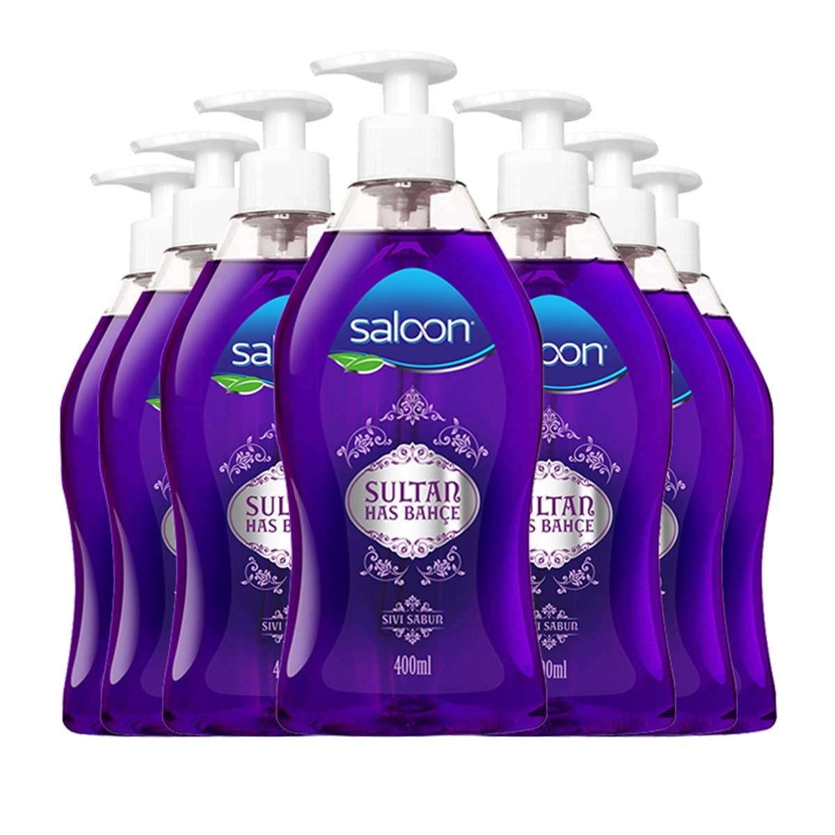 Saloon Sıvı Sabun 400 ml Sultan Has Bahçe X 12'li Ekonomik Koli