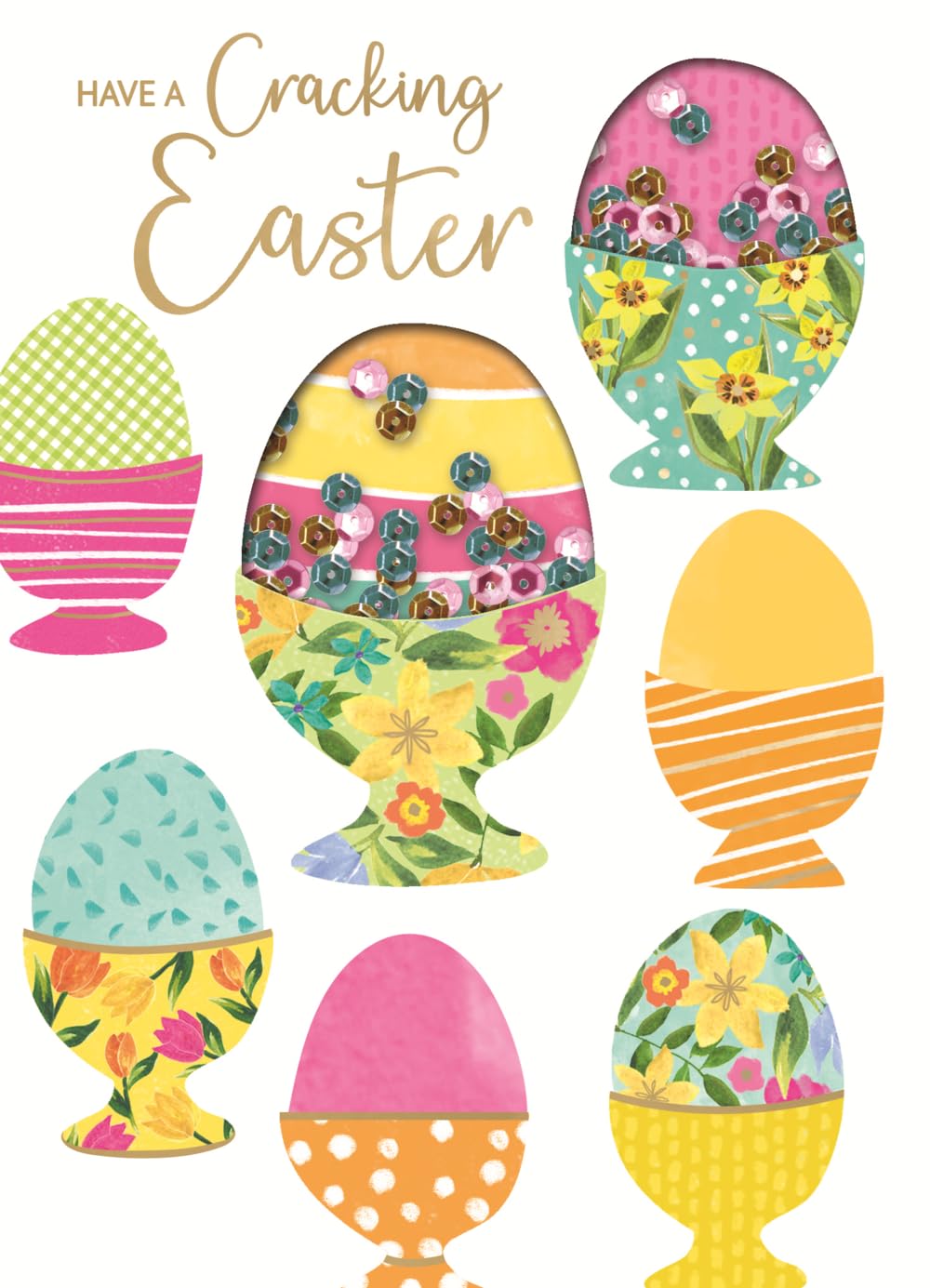 Greeting Cards For Everyone Easter Card Egg Cups With Shakes