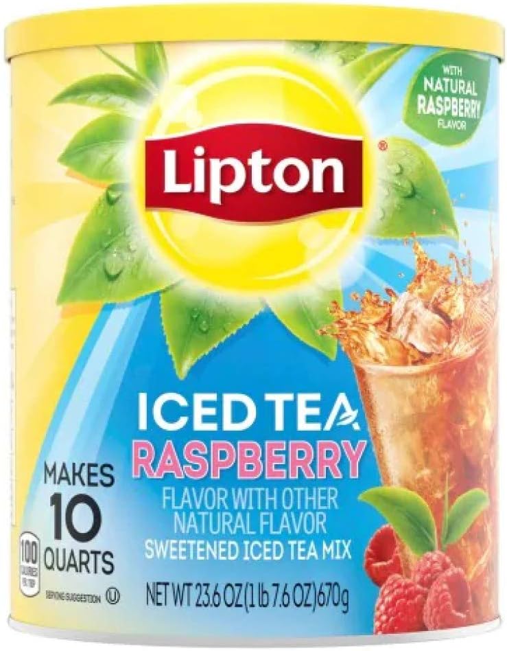Lipton Raspberry Iced Tea Mix, 762g Amazon.ca Everything Else