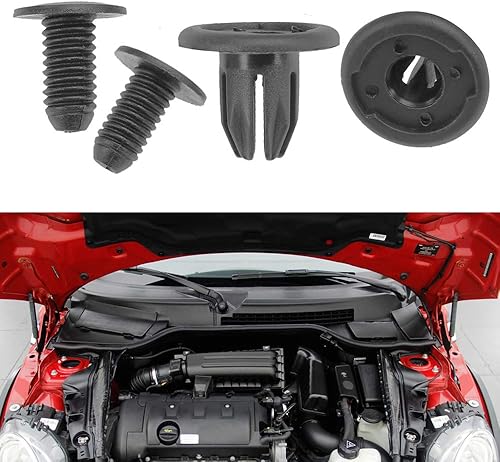 Miniatura 4 de 50 clips de repuesto para remaches de guardabarros para clips de repuesto Mini Cooper