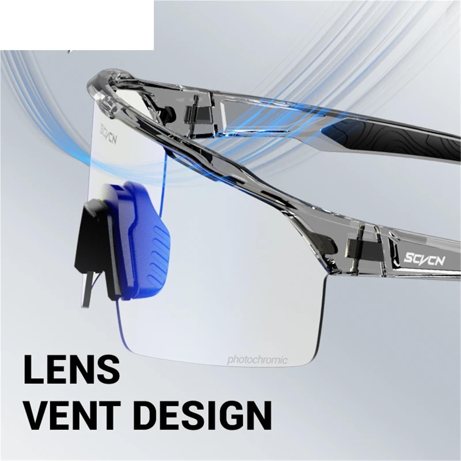 Gafas de Ciclismo Gafas de ciclismo fotocromáticas | Deportes Correr Gafas de sol Senderismo al aire libre Conducir Bicicleta Carretera