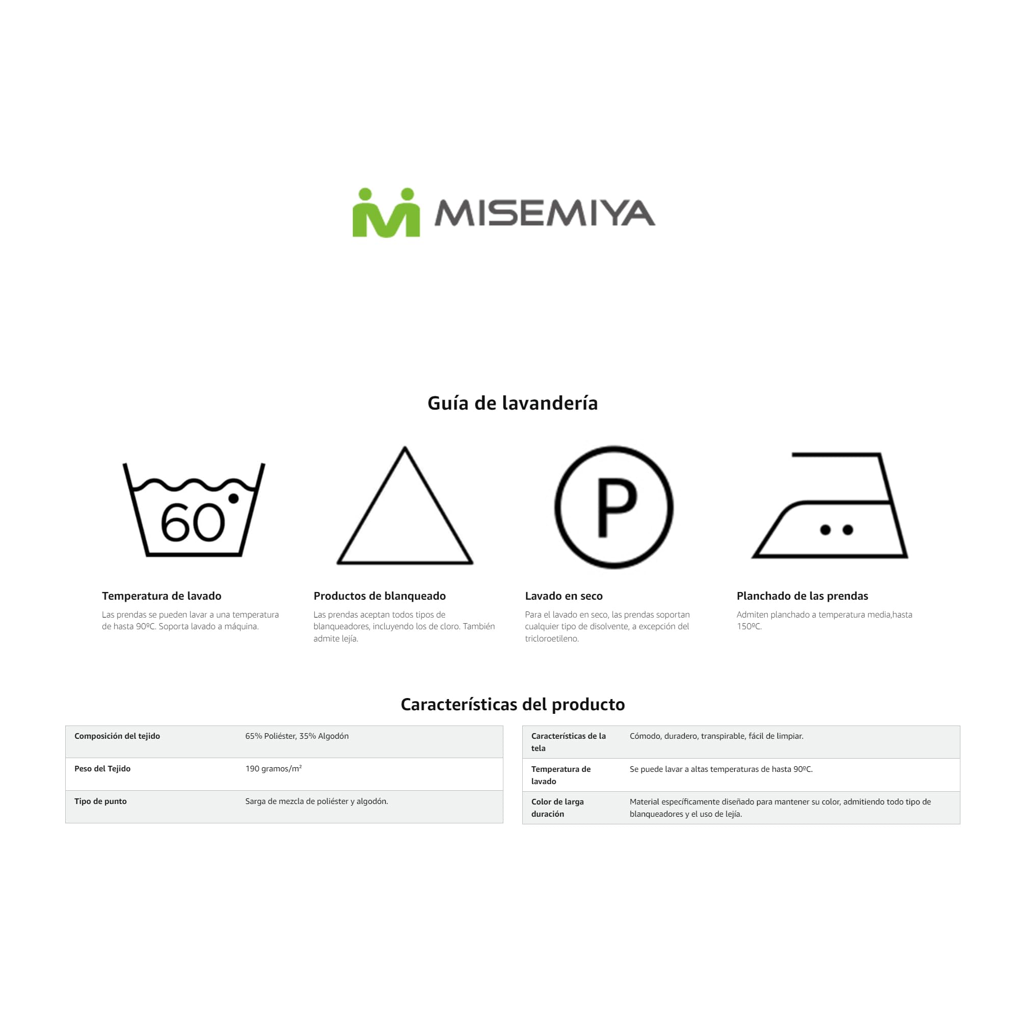 MISEMIYA - Uniformi Unisex Set Camice – Uniforme Medica con Maglia e Pantaloni Uniformi Mediche Camice Uniformi sanitarie - Ref.8178 - 3