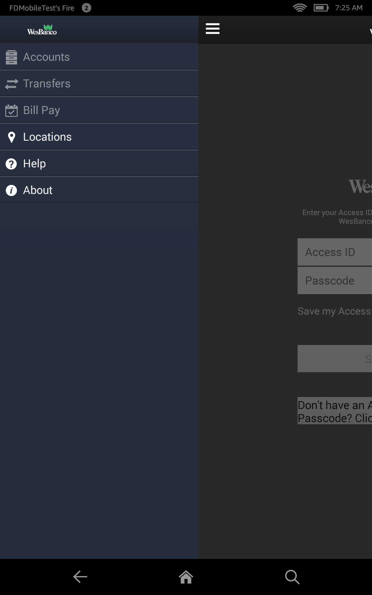 WesBanco Mobile for Android