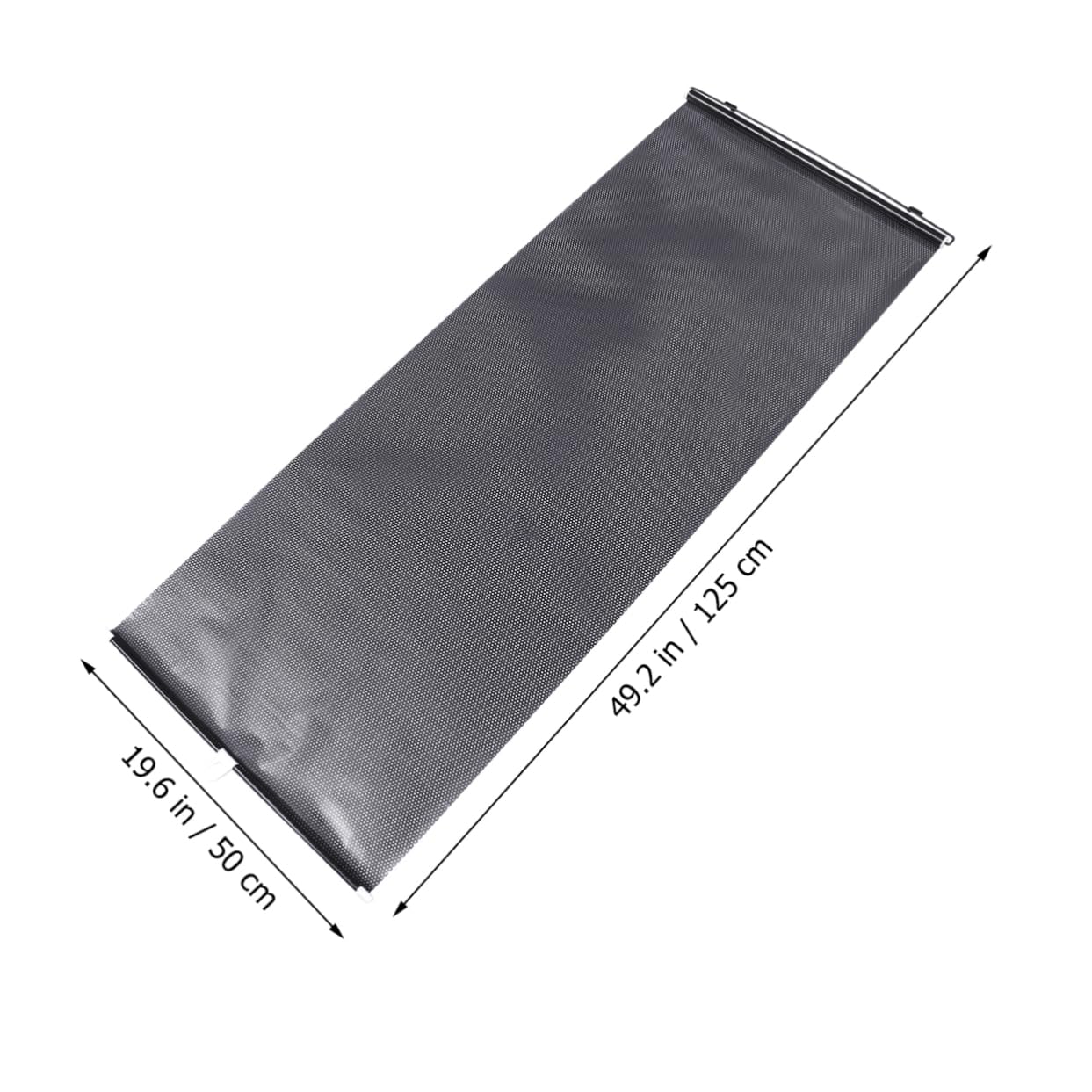 Mobestech Tendina Parasole Riduce Calore Retrattile in Pvc Auto Anteriore 2 Set Blocca Sole e Offre Privacy in Auto per Finestrini Laterali