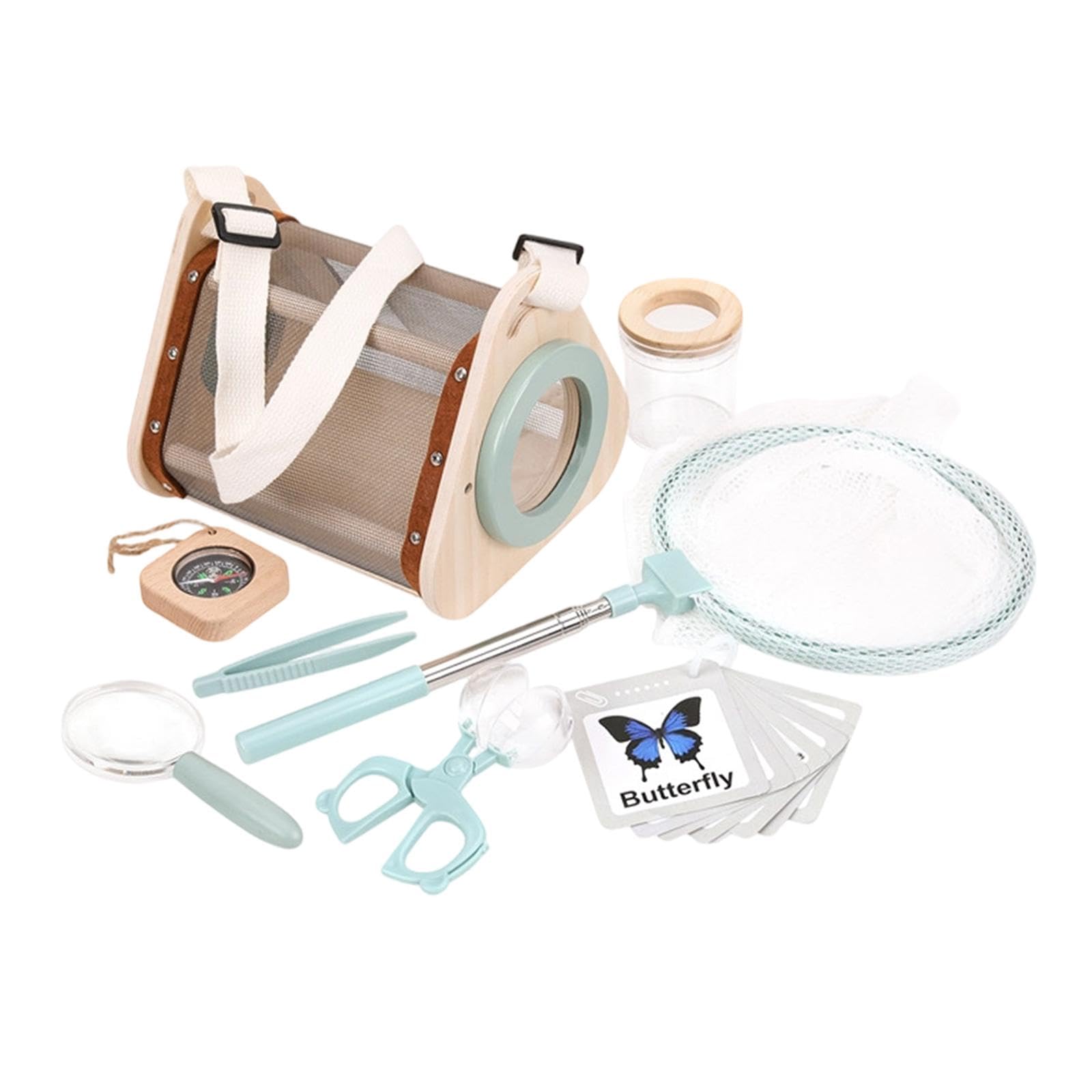 Amagogo Kit de exploración, Kit de Captura, Estuche de colección, educativa científica para niños, contenedor de observación, Juego de exploración
