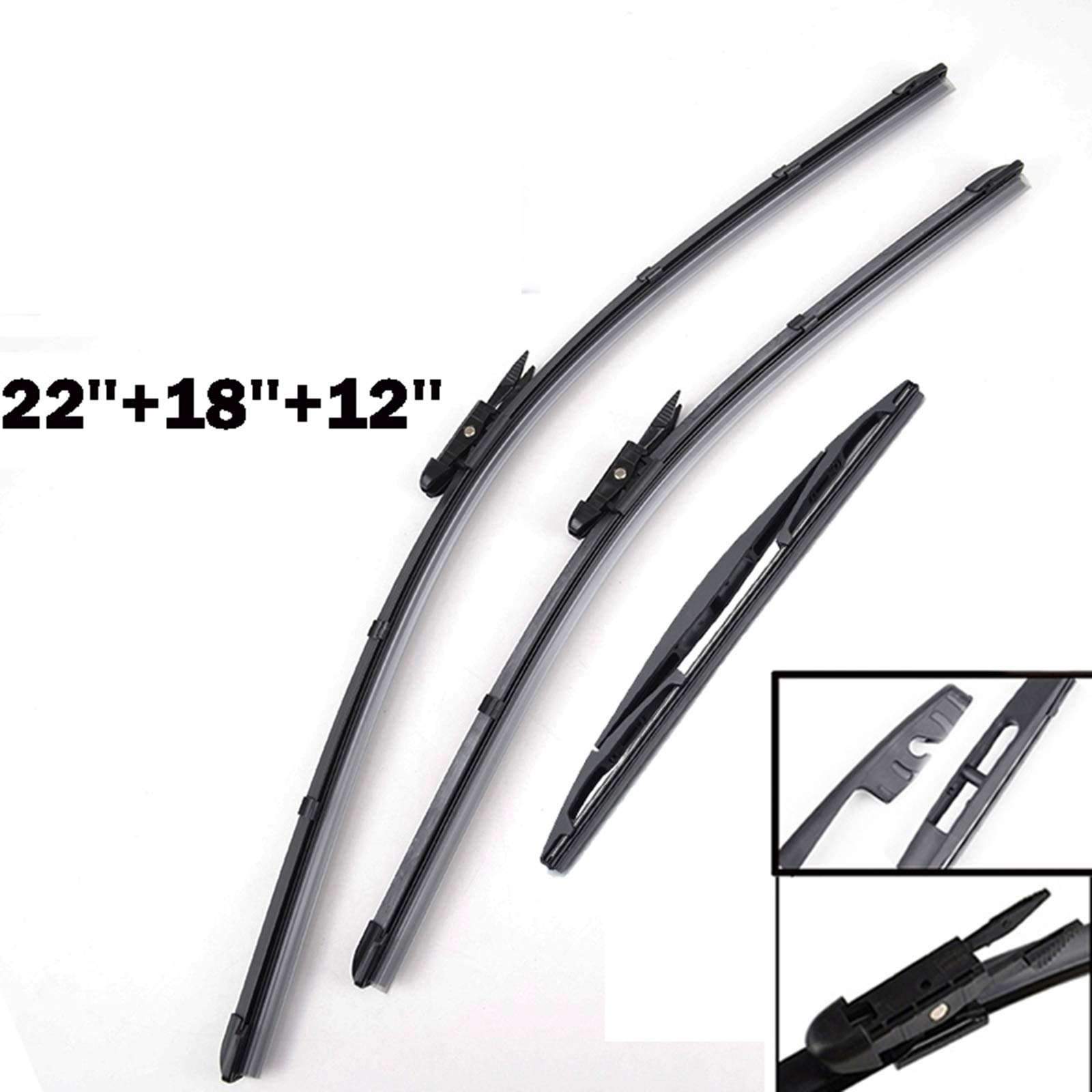 Spazzole tergicristallo Anteriori e Posteriori, per BMW Serie 1 F20 f21 2012-2017, spazzole tergicristallo per Auto Tergicristallo per finestrino