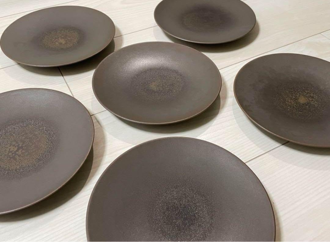 【6/19値下げ送料込】ノリタケ オリッジ 16.5cmクーププレート茶×6枚 オリッジ 16.5cmクーププレート(草) | ノリタケ食器公式