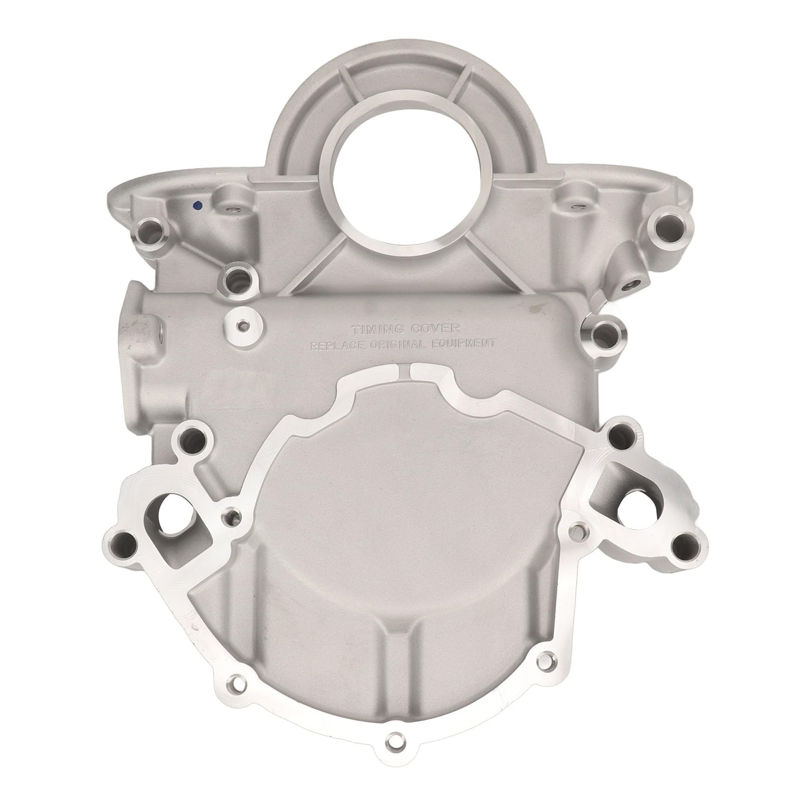 Copertura Catena di Distribuzione in Alluminio PCE265.1028 per Protezione Motore SB 289 302 351 Windsor 1968-1980 Non EFI