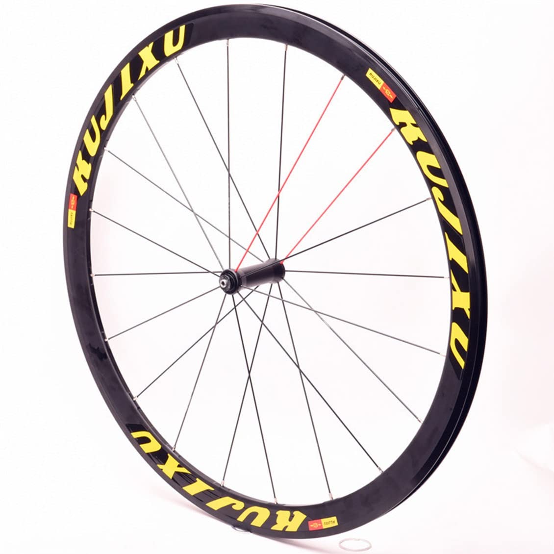 Amazon | 700C 自転車ホイールセット カーボン Vブレーキ 38mm 深さ
