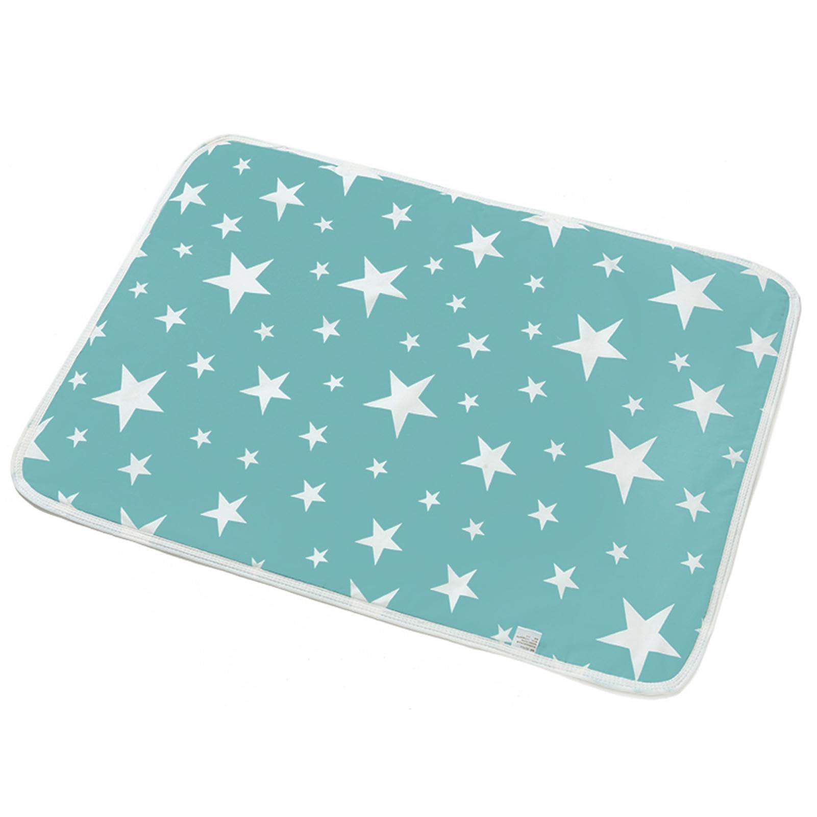 Nappy Changing Mat, Foldable Diaper Pad Waterproof Travel Changing Mat for Home Travel Outside, 50 x 70cm/19.7" x 27.5"