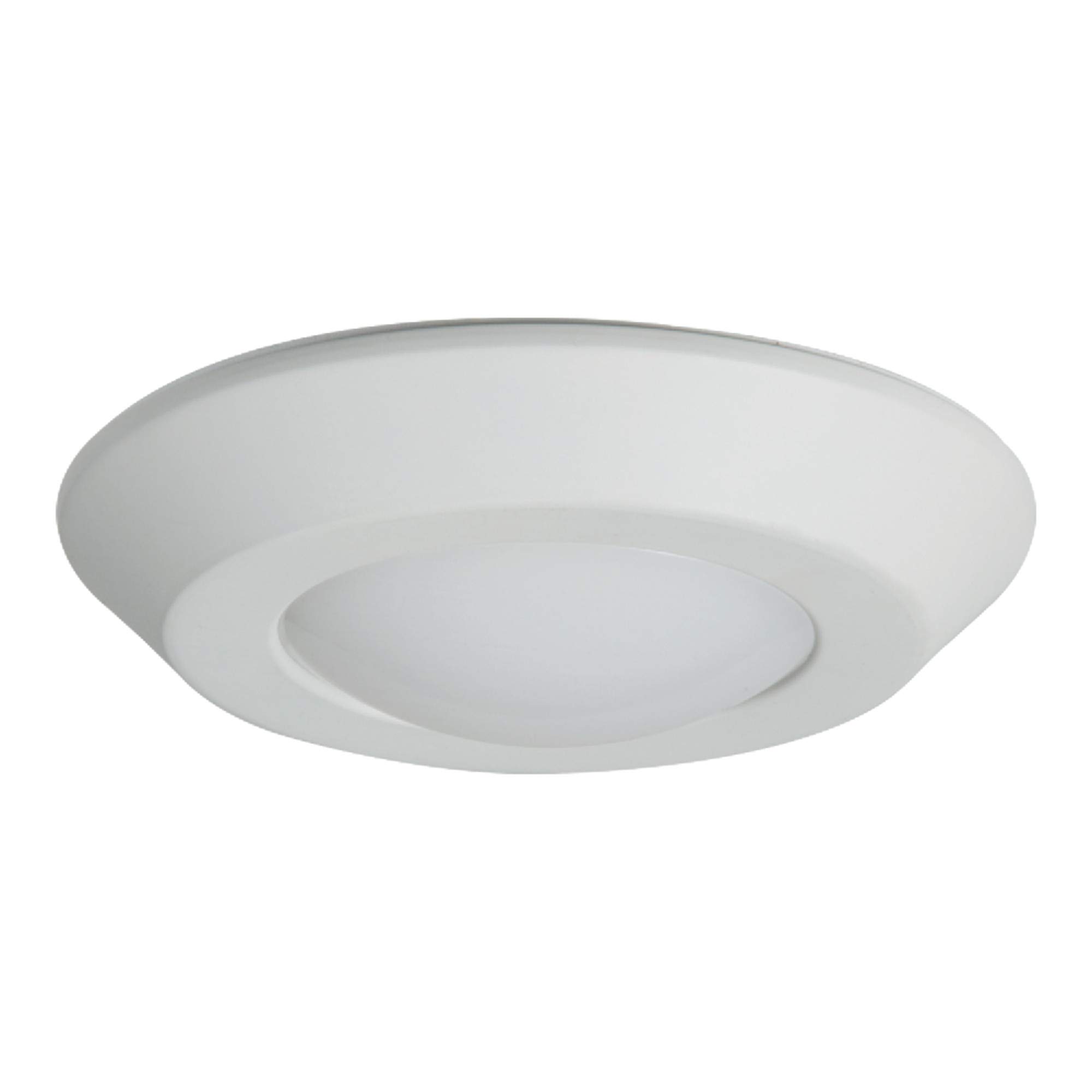 HALO BLD 4 in. White Integrated LED Recessed Ceiling Mount Light Trim at 3000K Soft White,