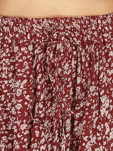 Image of Sttoffa Cotton Printed Women Wear Maxi Long Skirt 40 inch inch Full Length