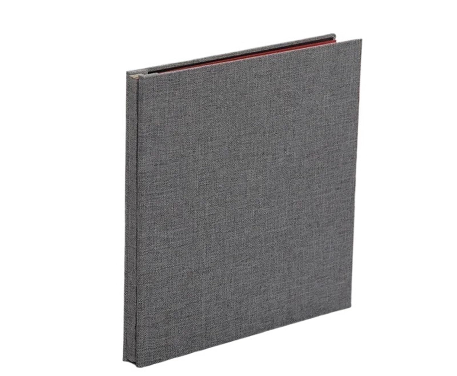 Album De Fotos Almacenamiento de fotografías, álbum recortes, estuche for fotos, marco for niños(Dark Gray)
