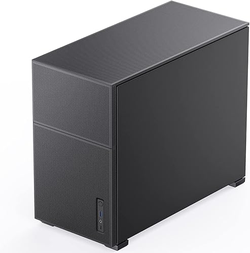 Miniatura 8 de JONSBO D31 MESH Black Micro ATX Computer Case, MATX/ITX Mainboard/Support RTX 4090(335-400mm) GPU 360/280AIO,Power ATX/SFX: 100mm-220mm Multiple