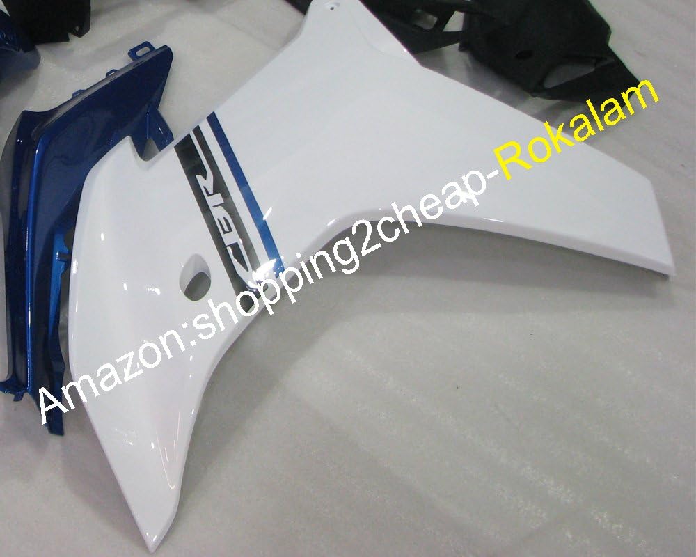 Cheap Motorbike Fairing For CBR600F 2011 2012 2013 CBR 600F 11 12 13 Blue White body kit Motorcycle Fairings (Injection molding)