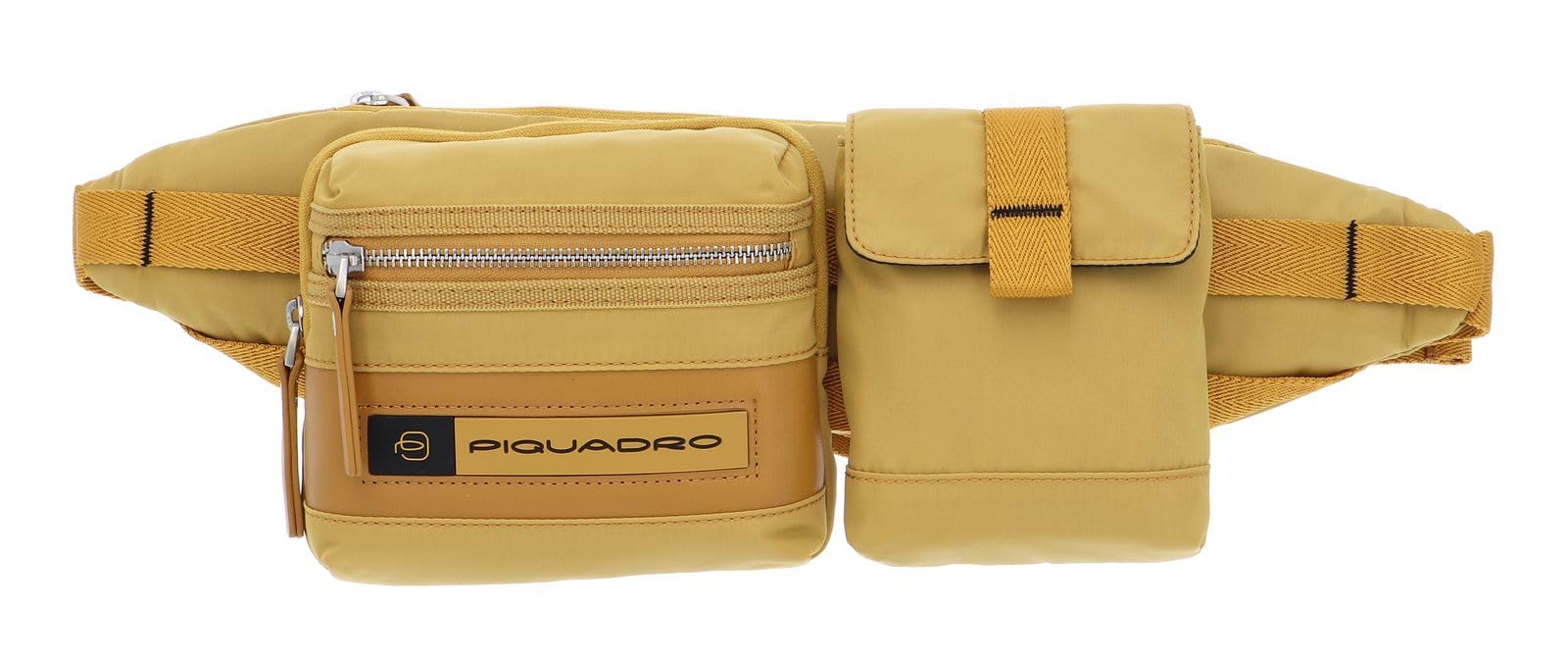Piquadro PQ-Bios Gürteltasche aus regeneriertem Nylon mit abnehmbaren Taschen für Smartphone und Gegenstände