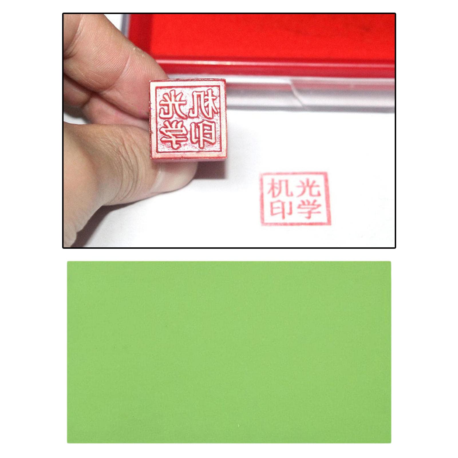 1枚フォトポリマープレート樹脂スタンプホームスタンプシート水溶性