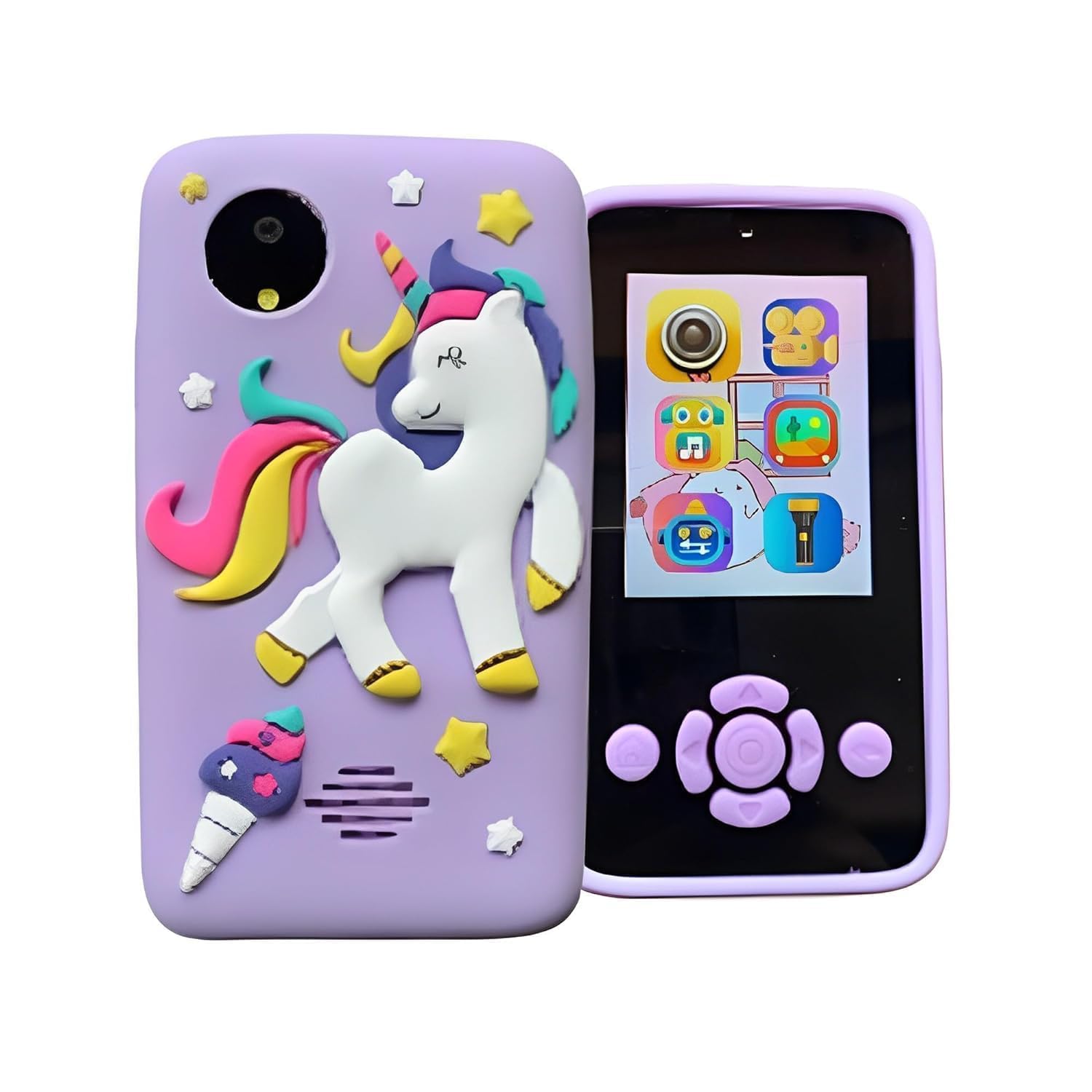 New Smartphone Toy for Girls Dual Camera for Selfies,Video Shut for Kids Activity Entertaining Games Mp3 Music Player for 3 to 10 Years Old boy/Girl (Multi Colour) (B0DCZNZM7F) Amazon Price History, Amazon Price Tracker