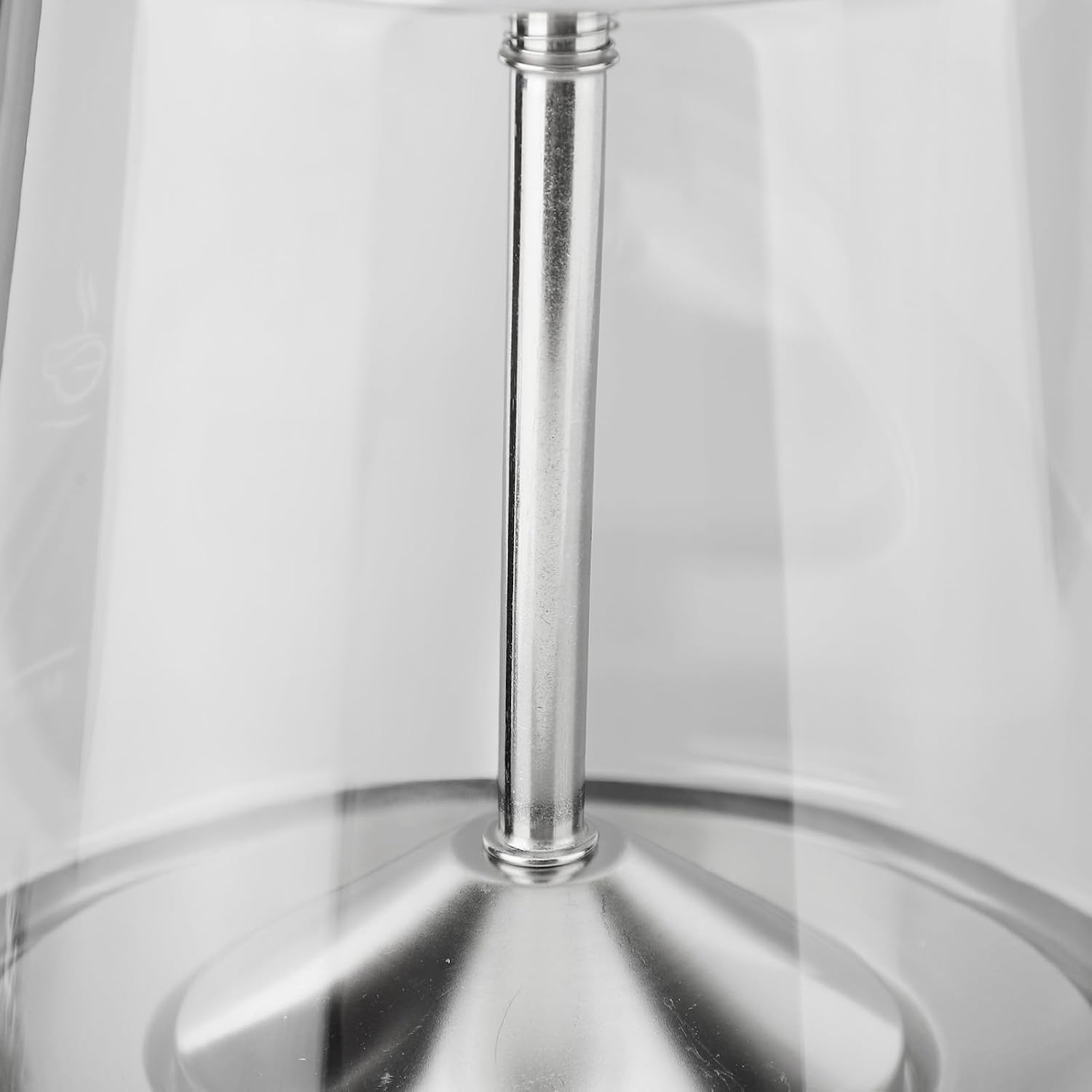 ZJchao Electric Tea Kettle Glass Automatic Steam Spraying Insulated Electric Tea Maker 1.2L for Home Office Kitchen Premium Glass Stainless Steel