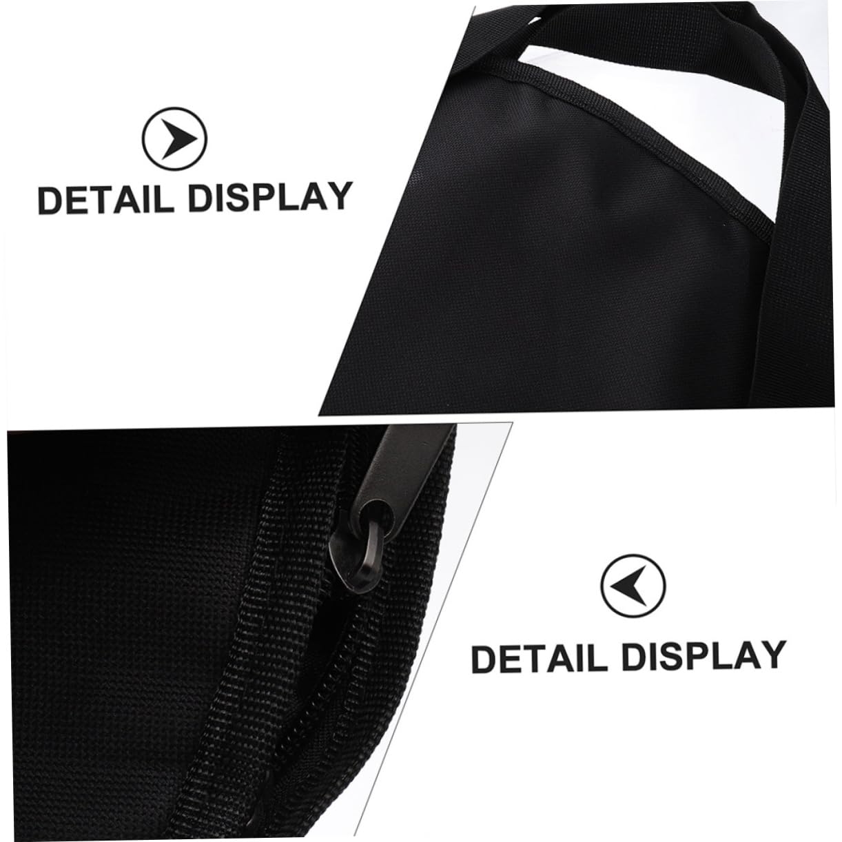 Supvox Beckentasche Instrumenten-Tragetasche Aus Oxford-Material Runde Instrumententasche Mit Handgriff Zur Aufbewahrung Und Zum Transport Für Schlagzeug Schwarze Tasche 52.00 Cm