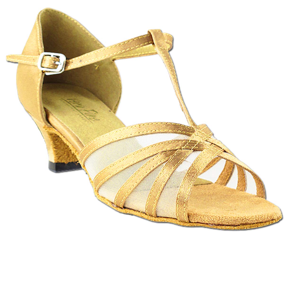 Women's Ballroom Dance Shoes Salsa Latin Practice Shoes 16612EB Comfortable-Very Fine 1.3" [Bundle of 5]