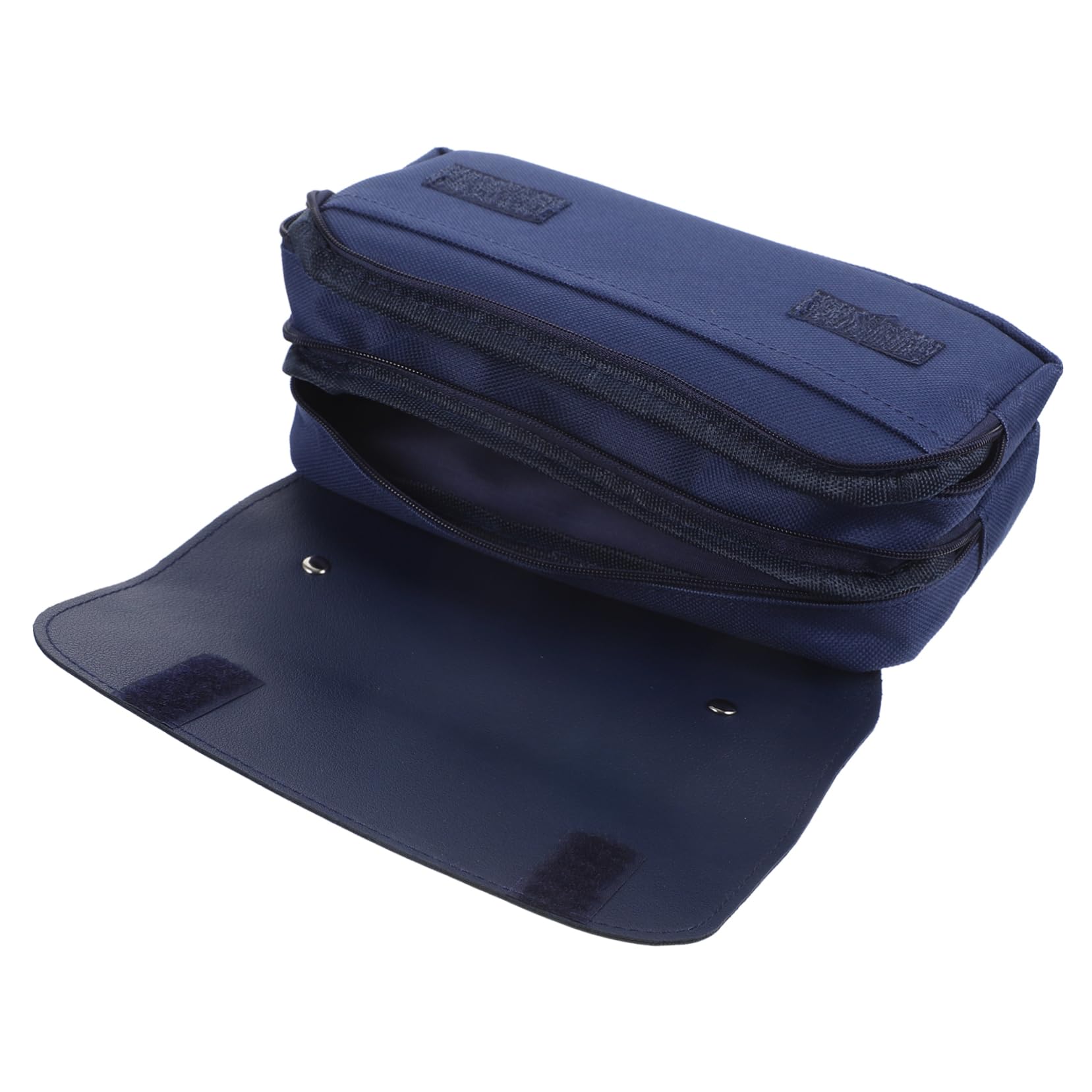 Operitacx 4pezzi Astuccio Per Portatile Pu Organizer Per Cancelleria Per Scuola Studenti e Insegnanti Blu