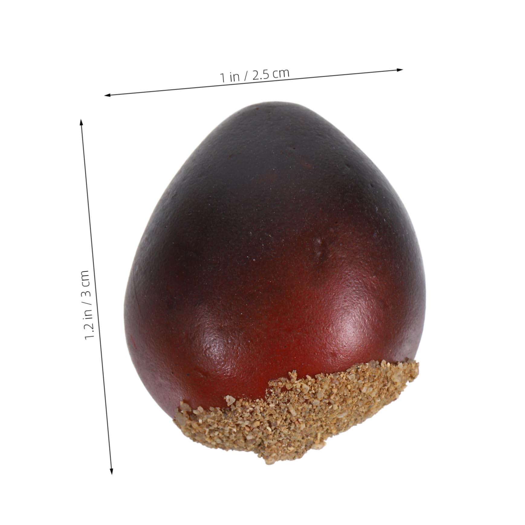 PRETYZOOM 4 Set Di Castagne Finte Di Castagne Artificiali Realistiche Per Il Autunnale Matrimonio 30 Pezzi * 4