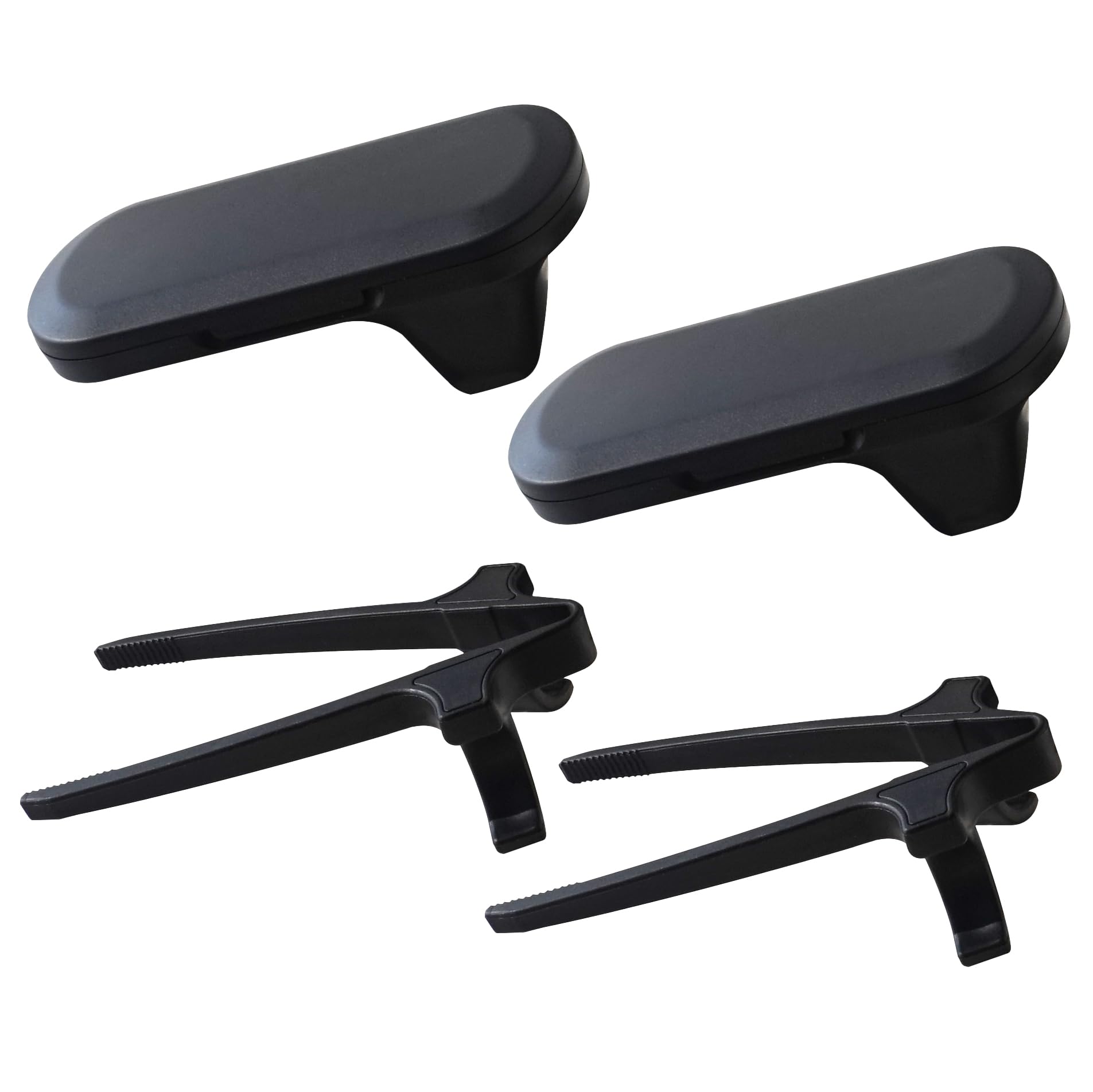 Finger Chopsticks Black, Ergonomic Finger Snacking chopsticks, Set of 2 with Portable Storage Cases, Gamer Chopsticks, Perfect for Snacking on Chips, Nuts, and Popcorn