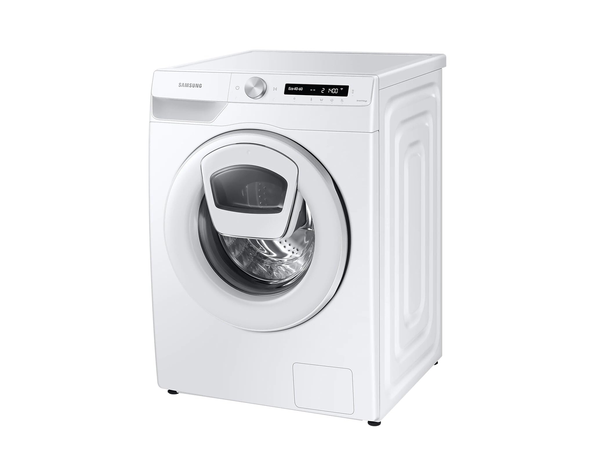 Samsung WW90T554DTW/​S3 Lave-​linge - AddWash™, Série 5, 9 kg, Blanc, Technologie EcoBubble™, Intelligence artificielle, Classe A