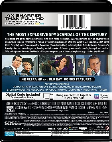 Image of Topaz - 4K Ultra HD + Blu-ray + Digital [4K UHD]