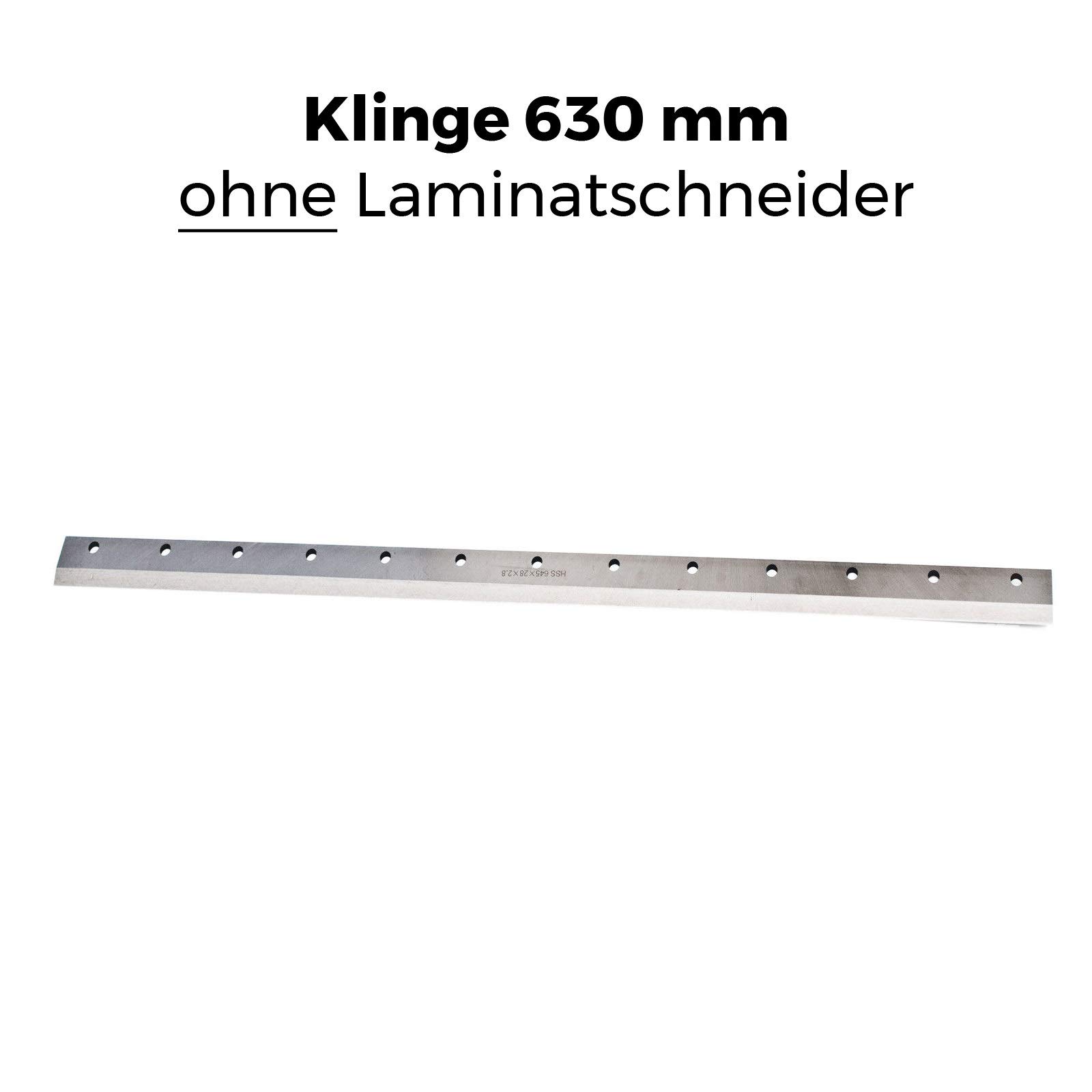 Lames compatibles avec les coupe-stratifiés professionnels Bautec - Lames de rechange (630 mm)
